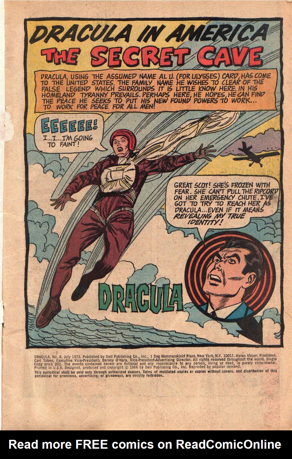 Read online Dracula (1962) comic -  Issue #8 - 3