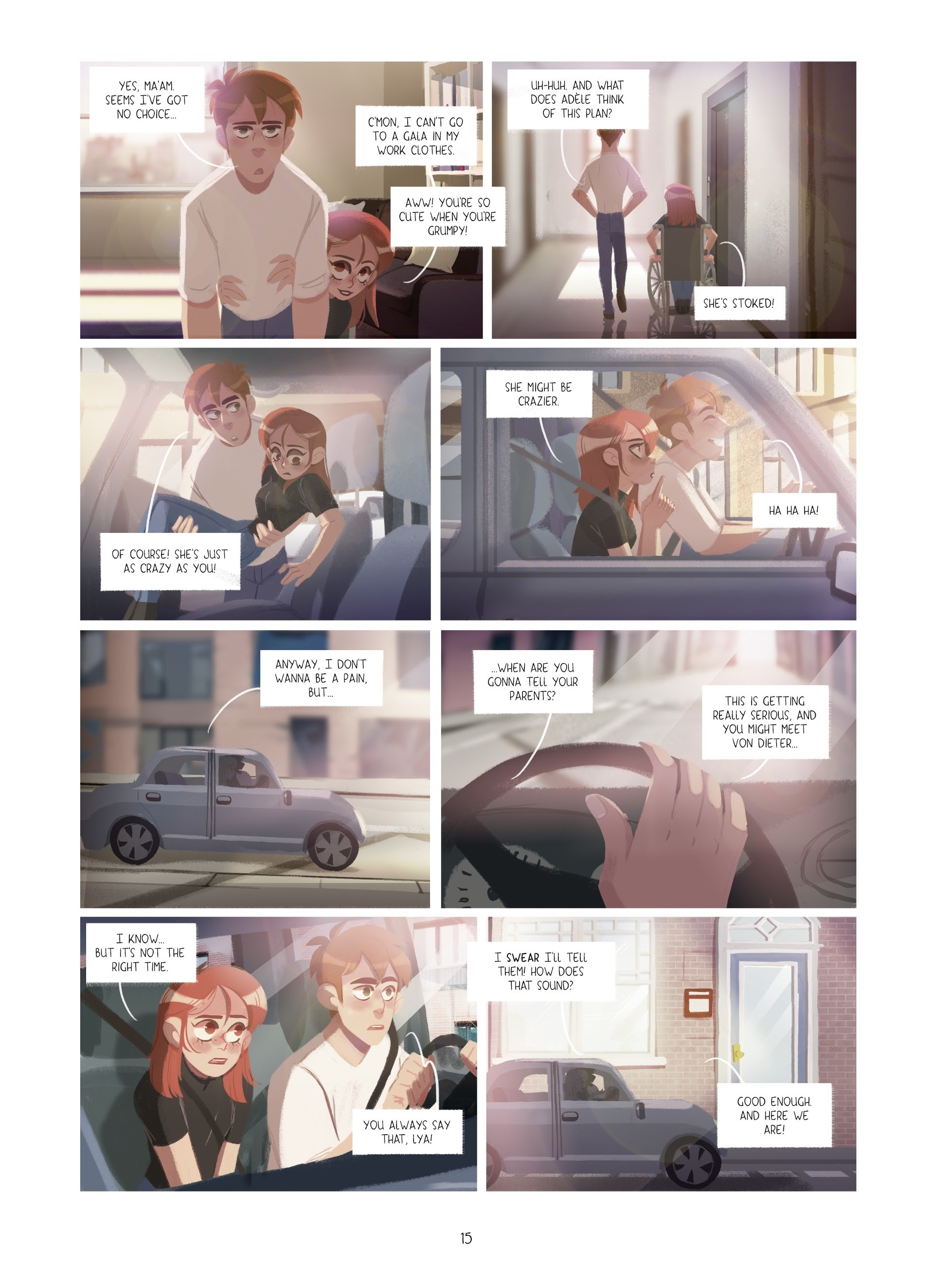 Read online Through Lya's Eyes comic -  Issue #3 - 15