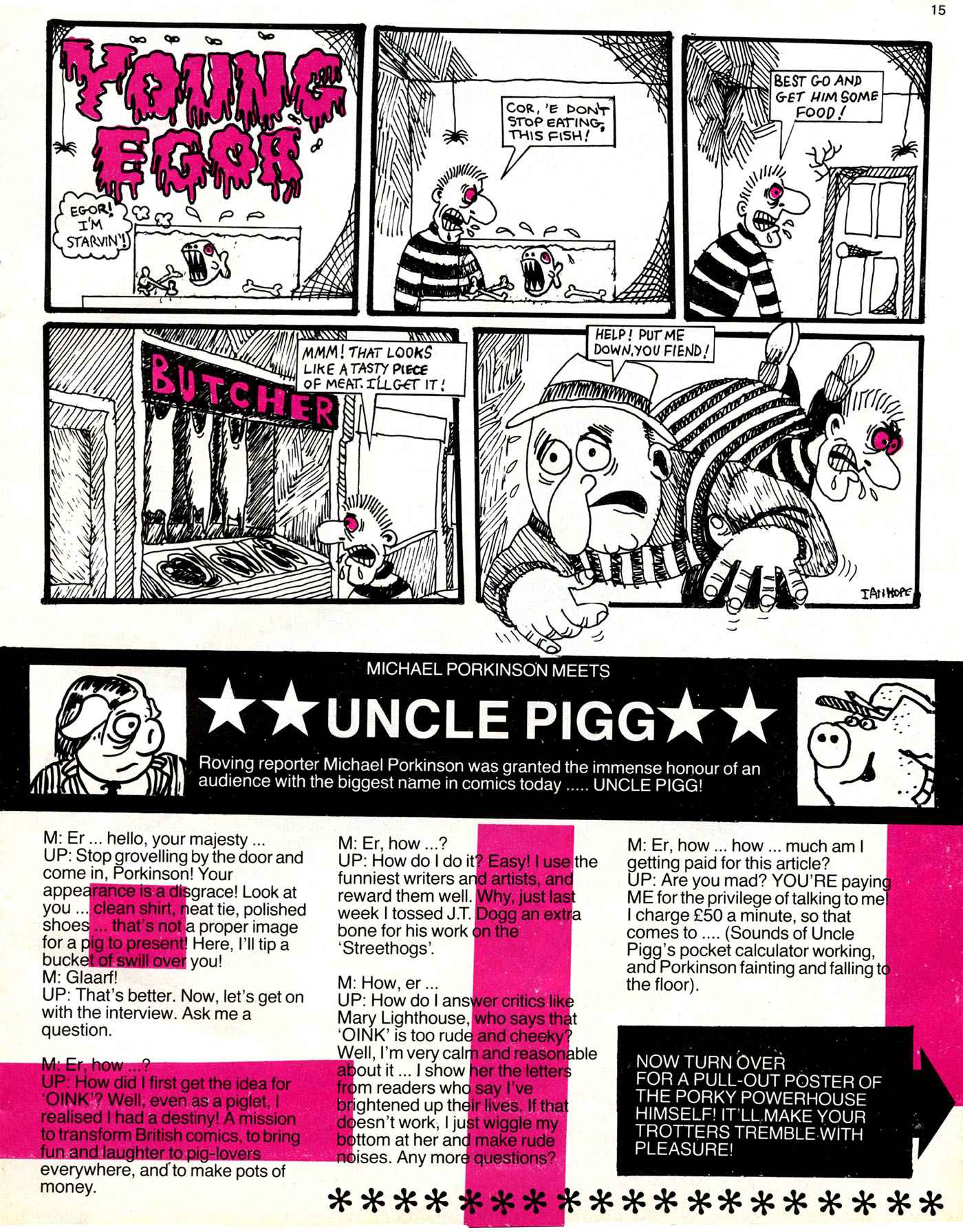 Read online Oink! comic -  Issue #6 - 15
