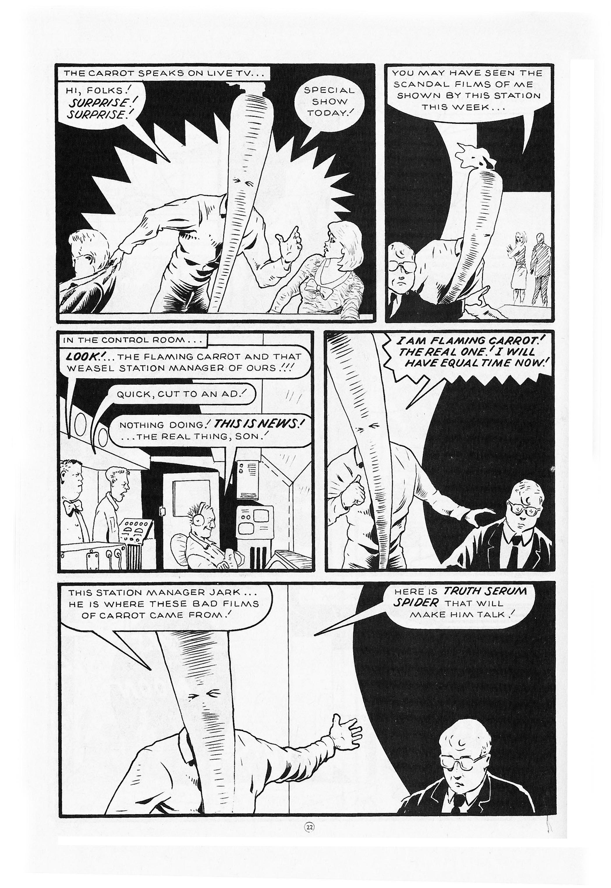 Read online Flaming Carrot Comics (1984) comic -  Issue #9 - 24