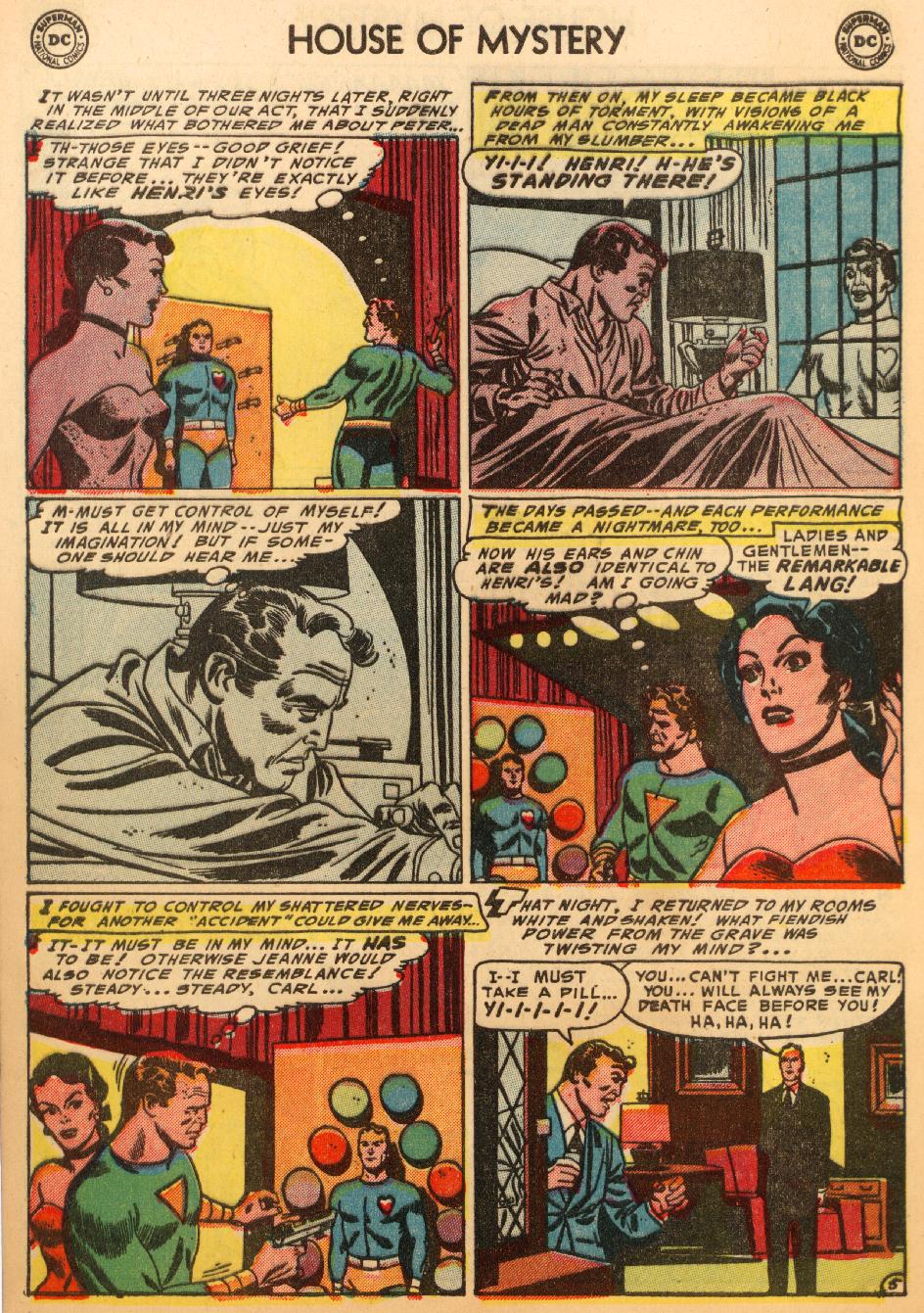 Read online House of Mystery (1951) comic -  Issue #26 - 32