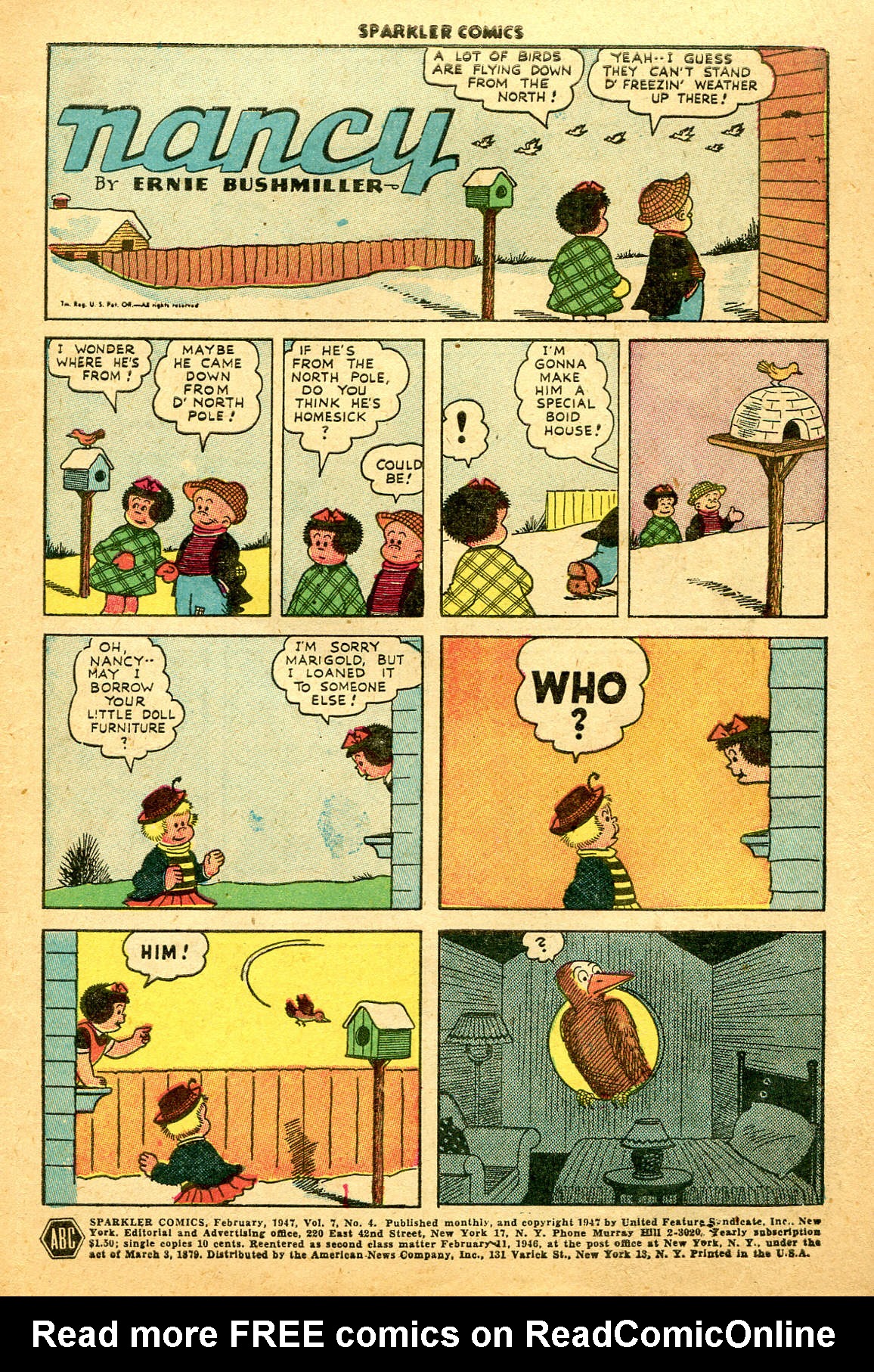 Read online Sparkler Comics comic -  Issue #64 - 3