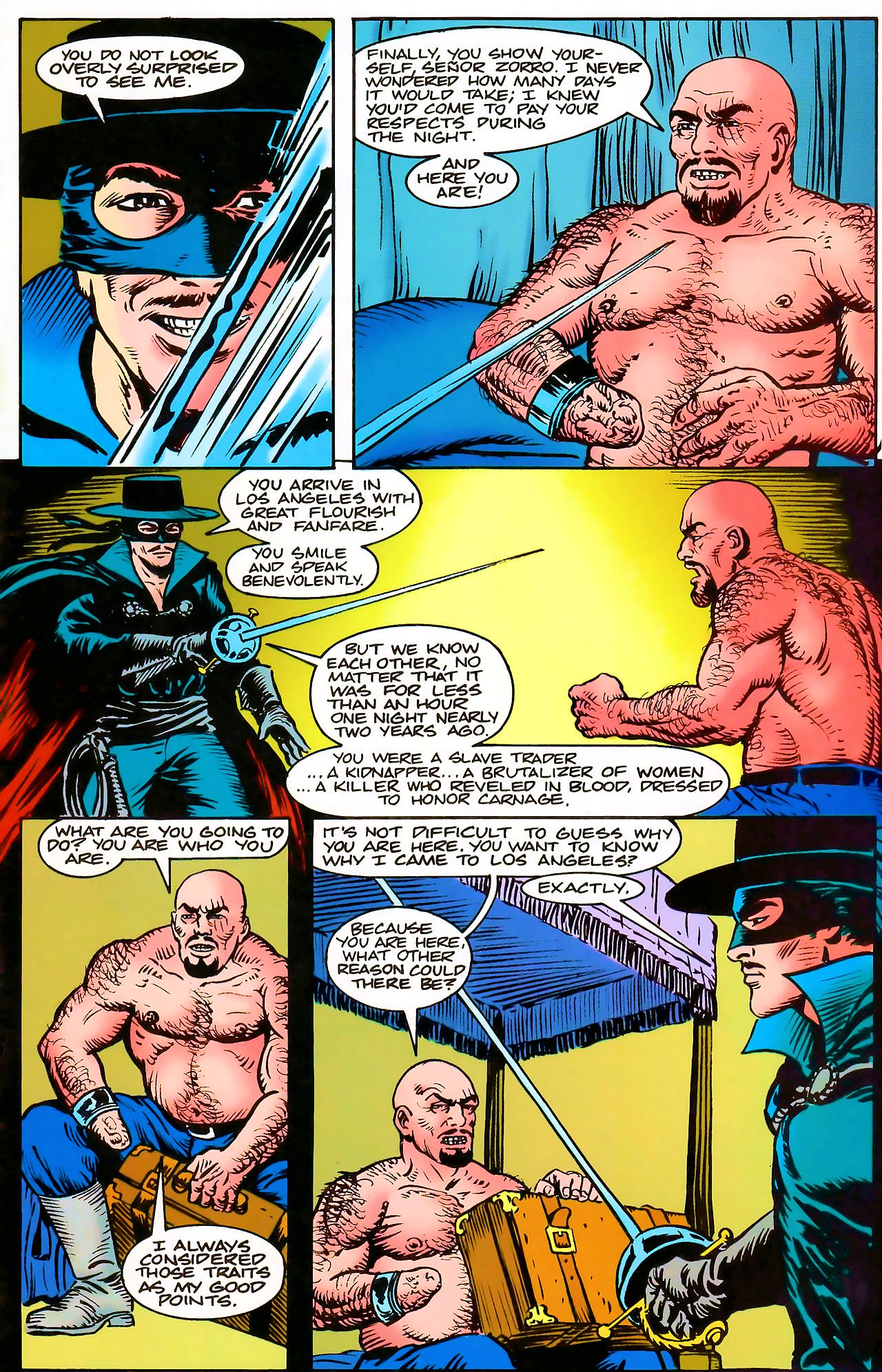 Read online Zorro (1993) comic -  Issue #9 - 20