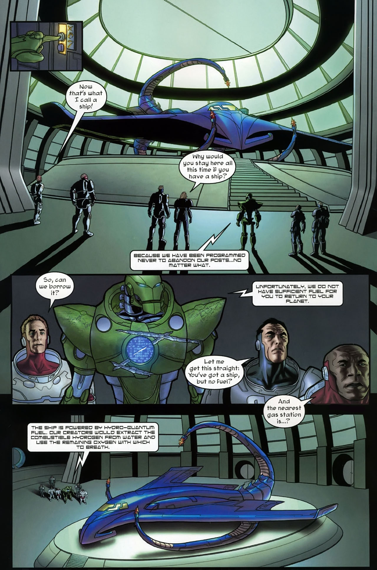 Read online Zero-G comic -  Issue #3 - 10