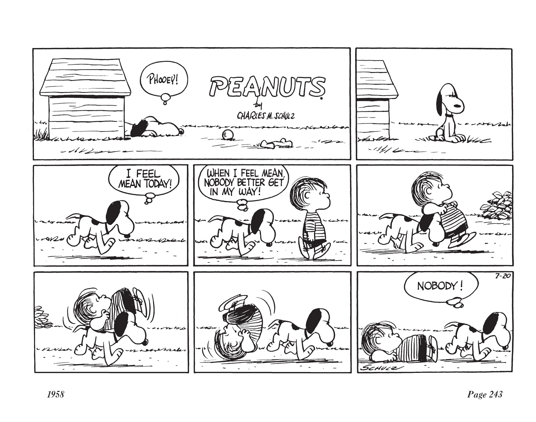 Read online The Complete Peanuts comic -  Issue # TPB 4 - 257