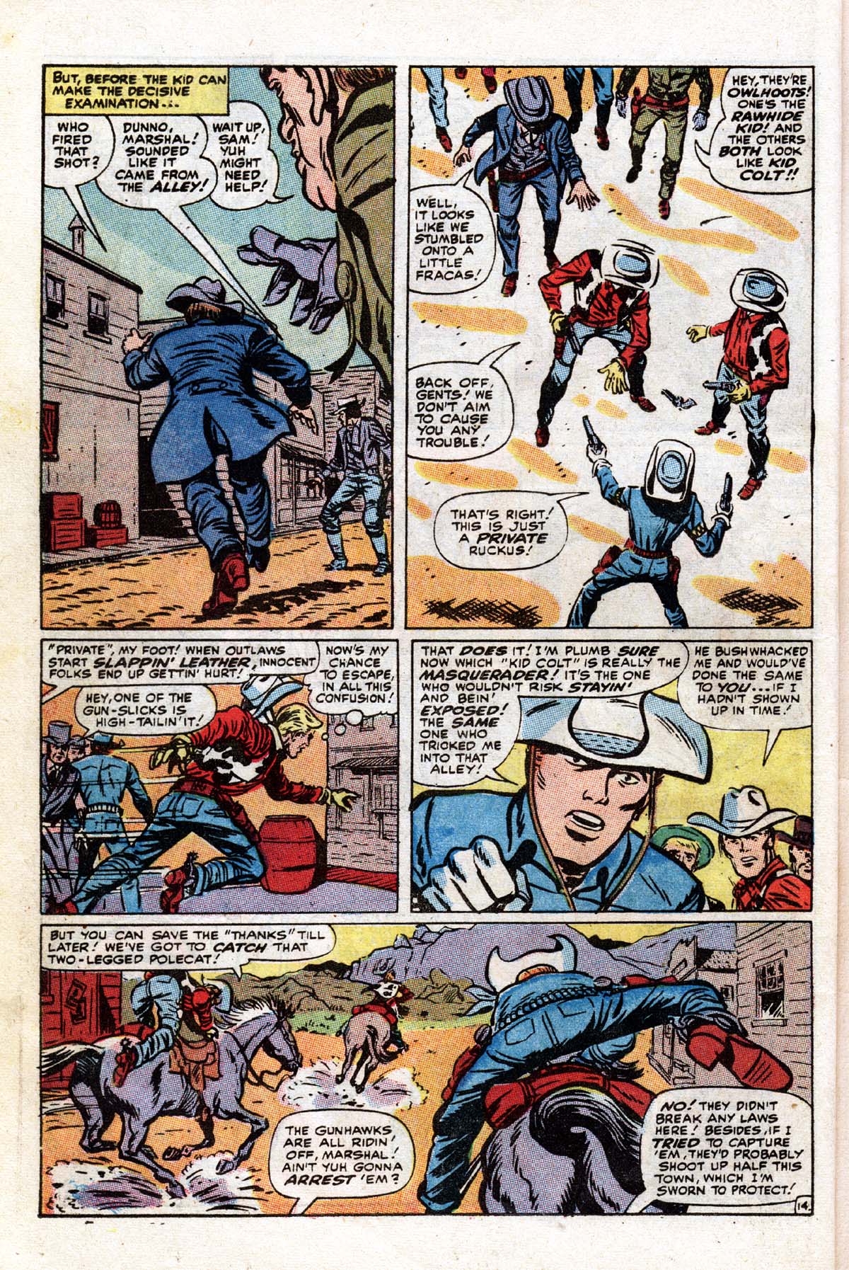 Read online The Mighty Marvel Western comic -  Issue #7 - 15