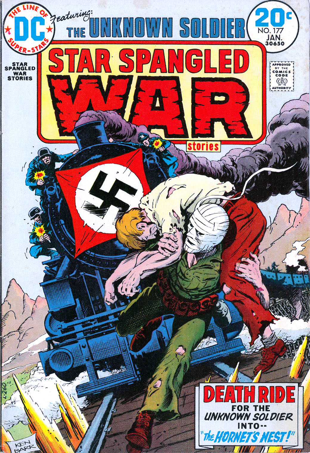 Read online Star Spangled War Stories (1952) comic -  Issue #177 - 1