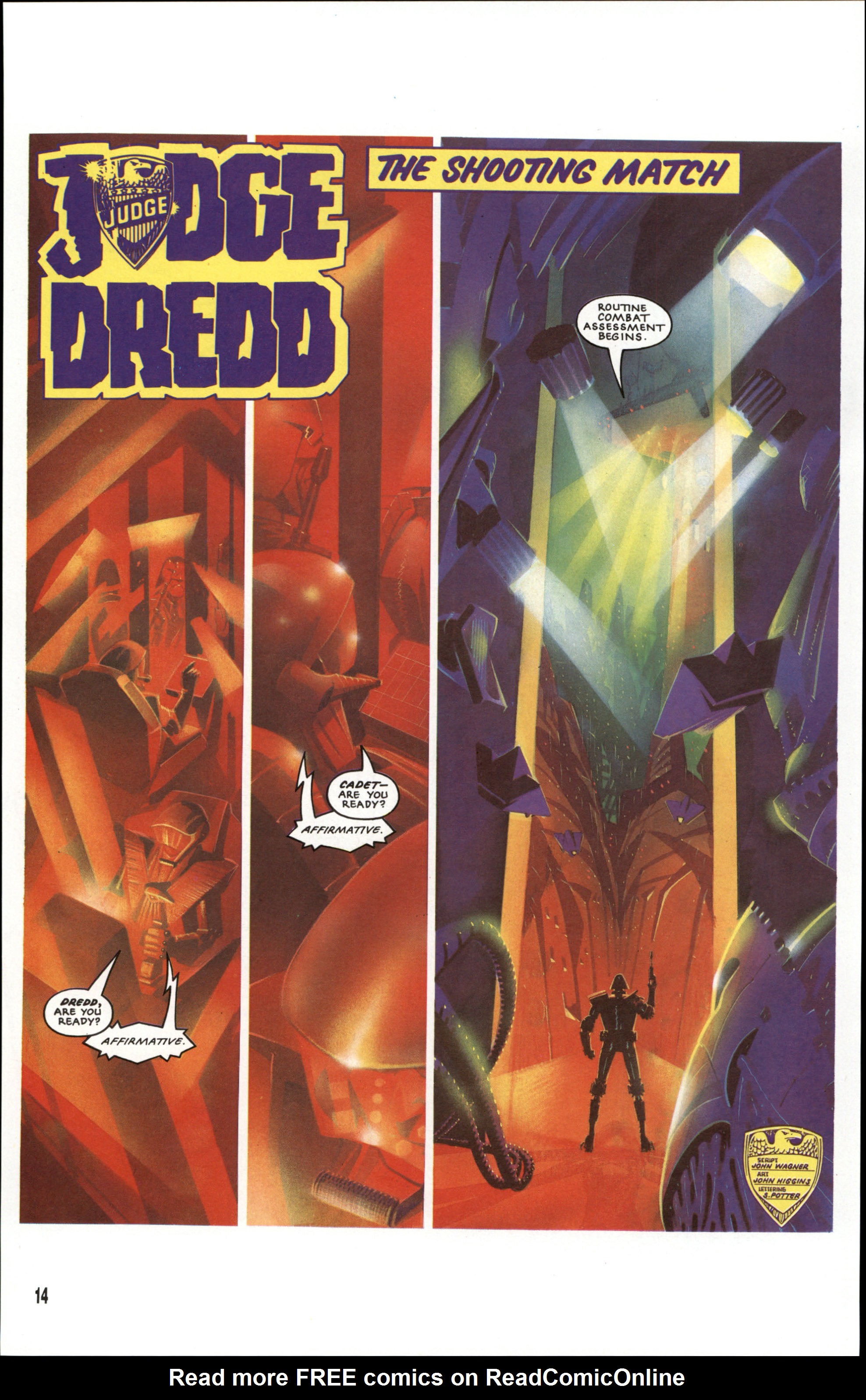 Read online Dredd Rules! comic -  Issue #9 - 16