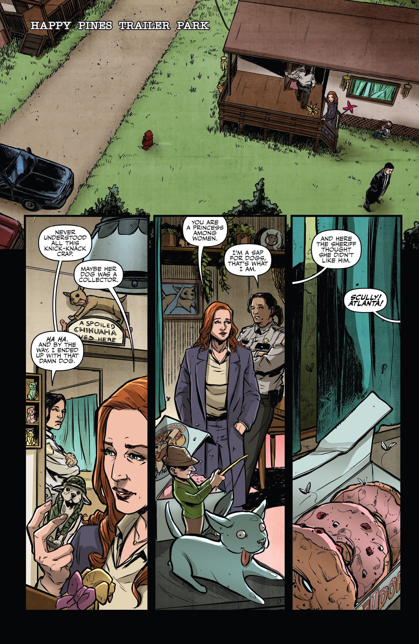 Read online The X-Files: Case Files-Hoot Goes There? comic -  Issue #2 - 10