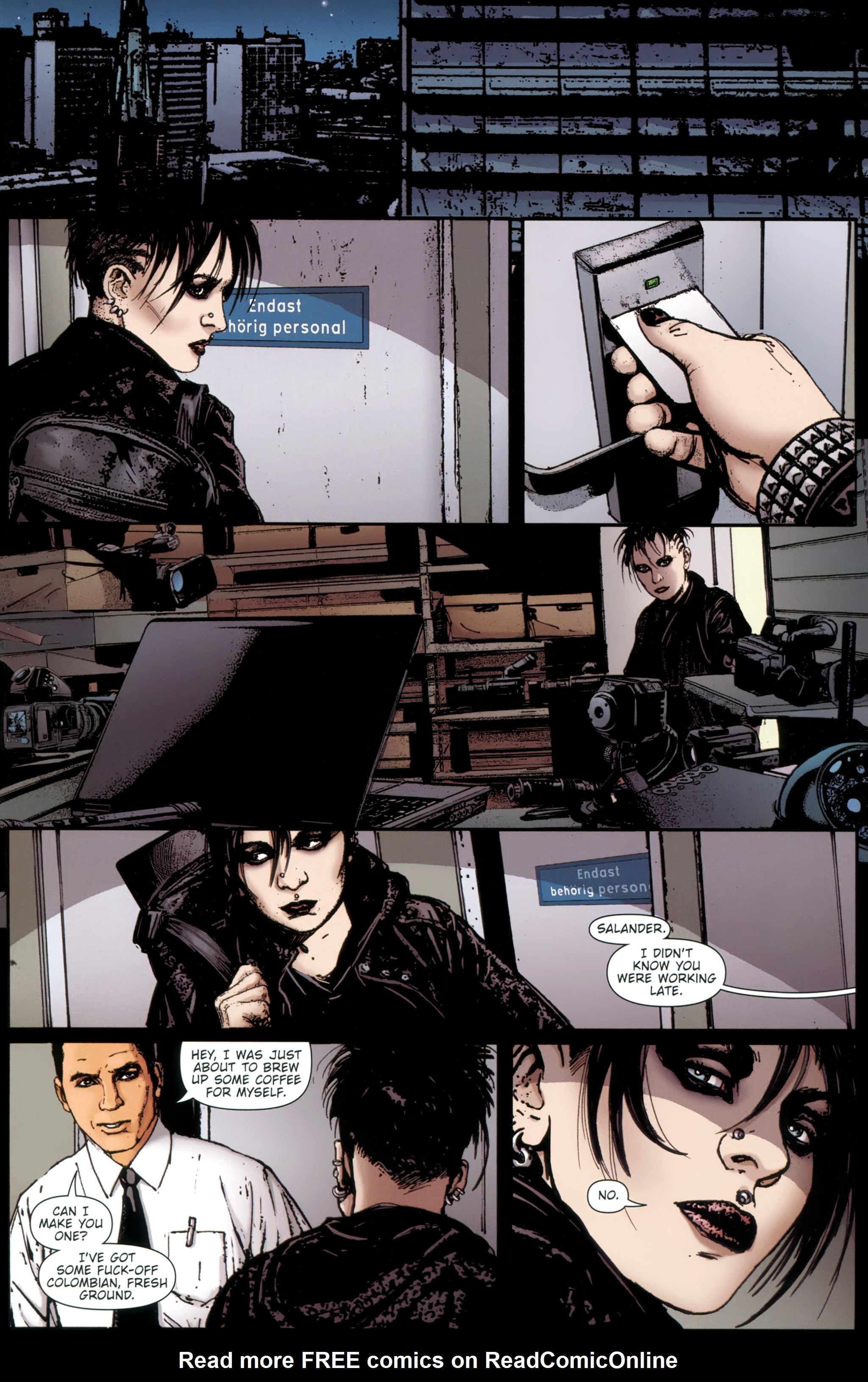 Read online The Girl With the Dragon Tattoo comic -  Issue # TPB 1 - 114