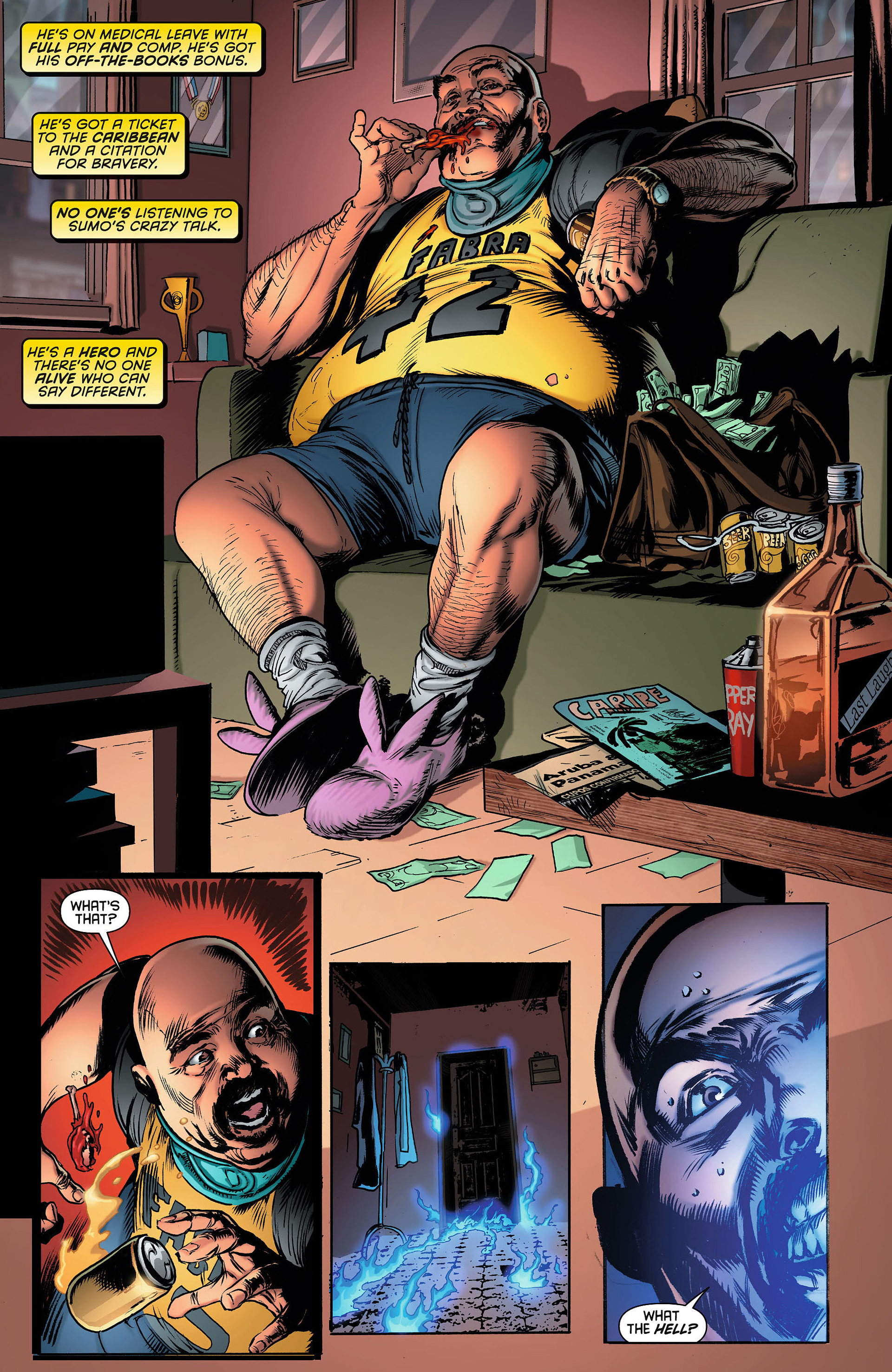 Read online Resurrection Man (2011) comic -  Issue #6 - 18