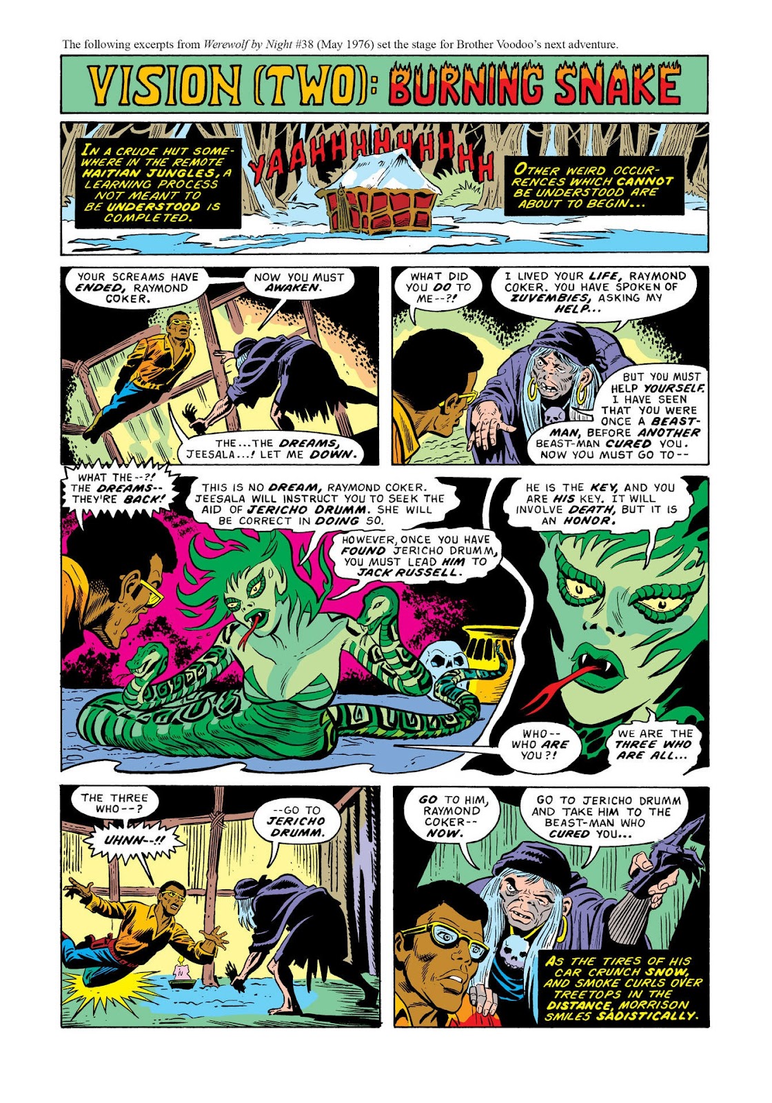 Marvel Masterworks: Brother Voodoo issue TPB 1 (Part 2) - Page 76