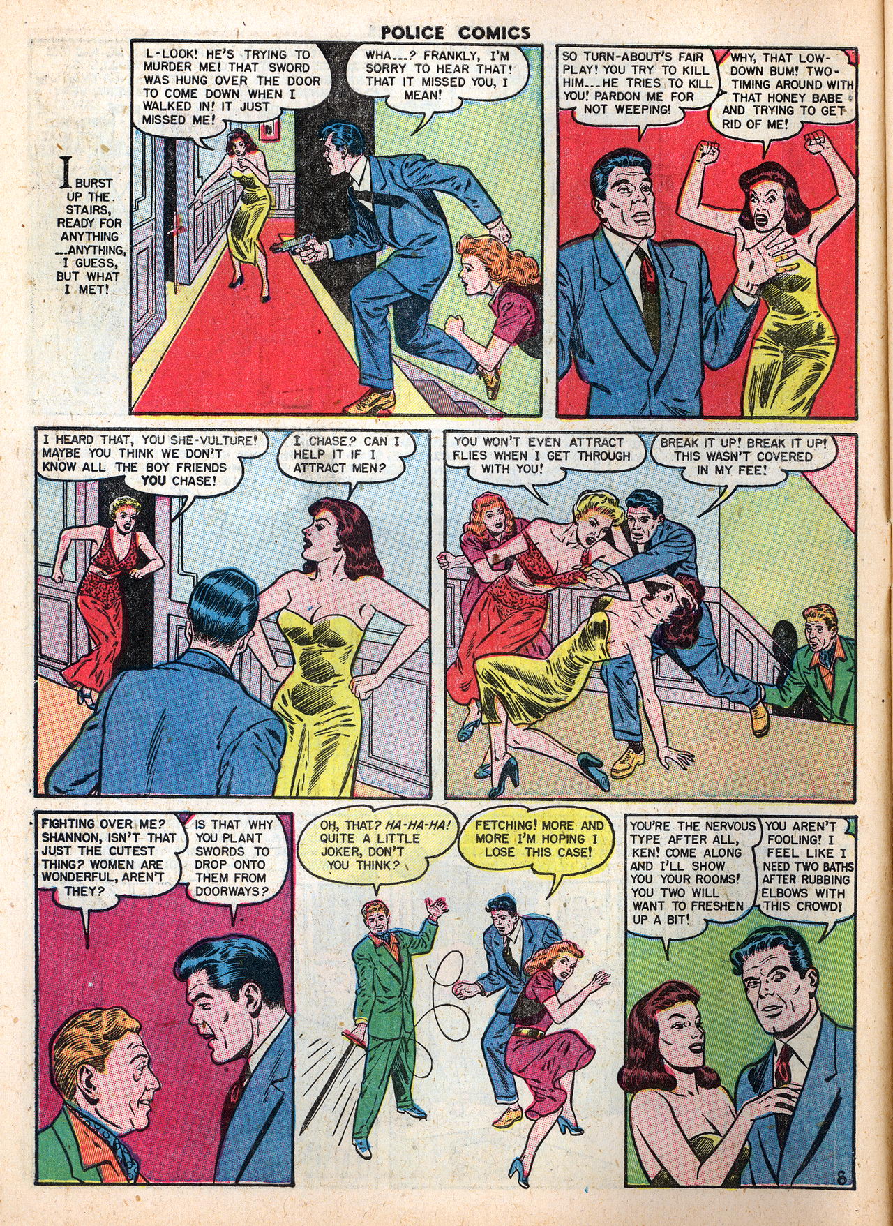 Read online Police Comics comic -  Issue #106 - 10