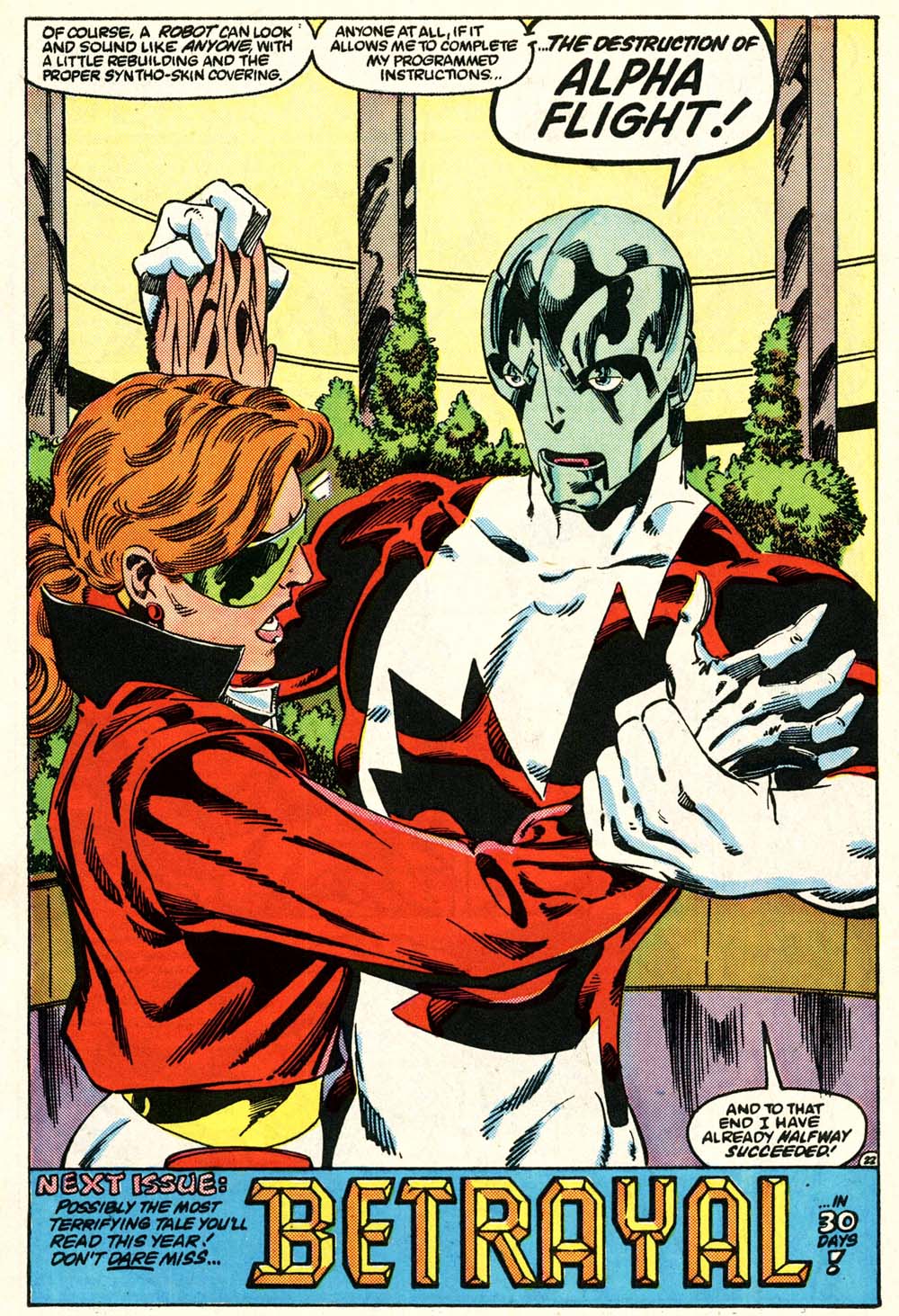 Read online Alpha Flight (1983) comic -  Issue #26 - 23