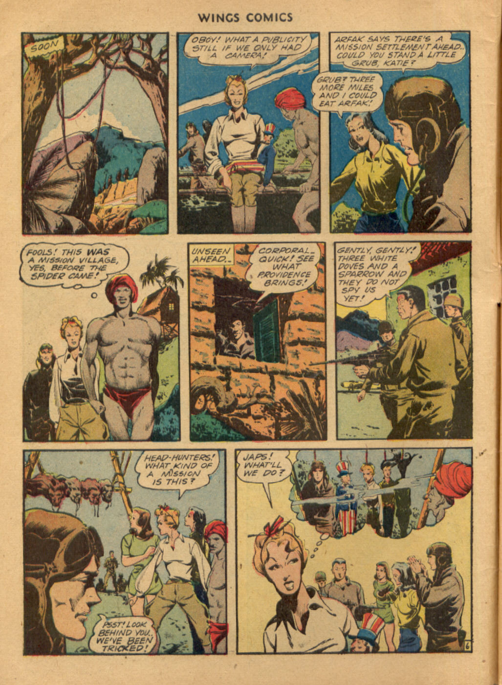 Read online Wings Comics comic -  Issue #38 - 8