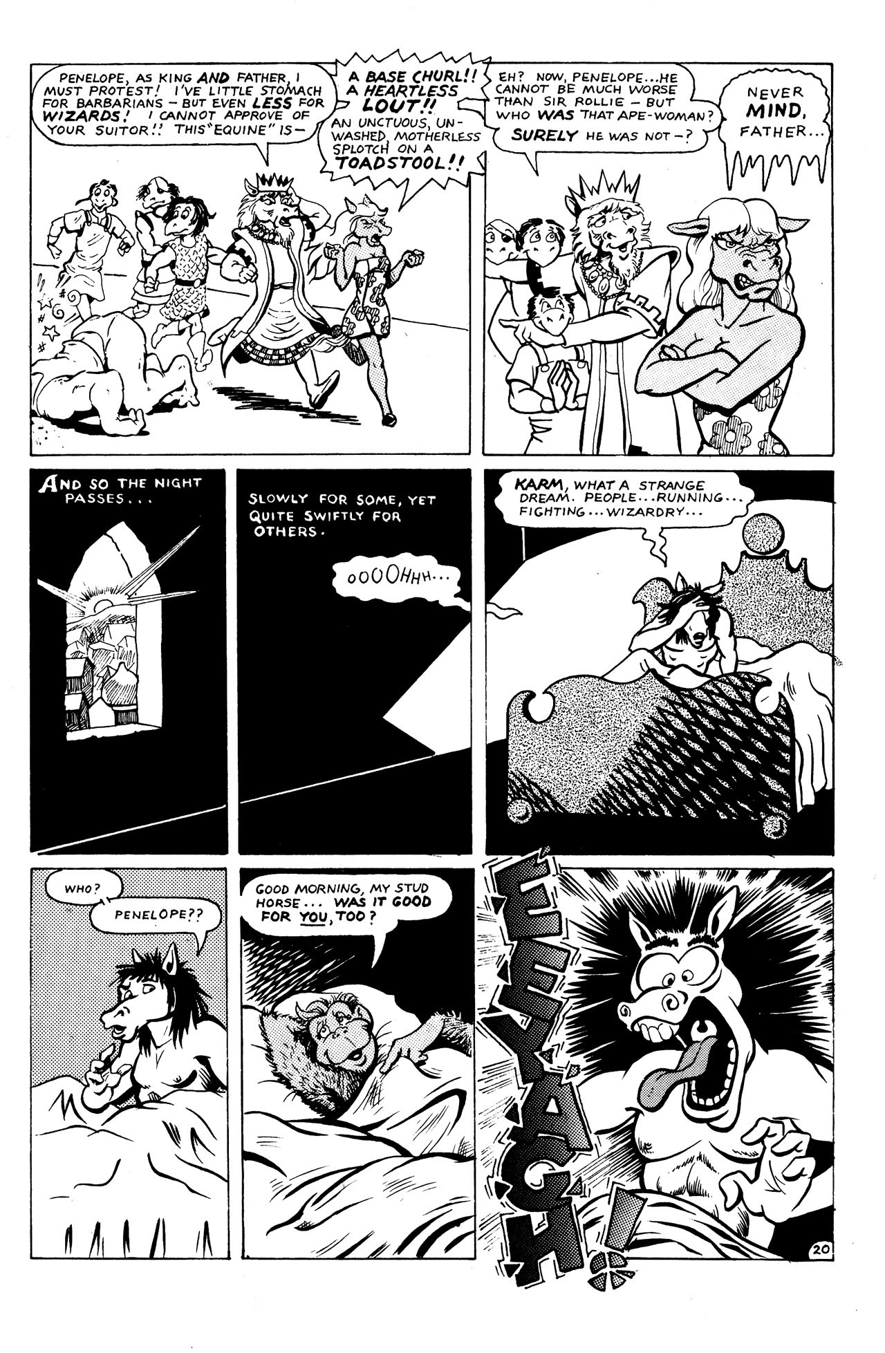 Read online Equine, The Uncivilized comic -  Issue #6 - 22