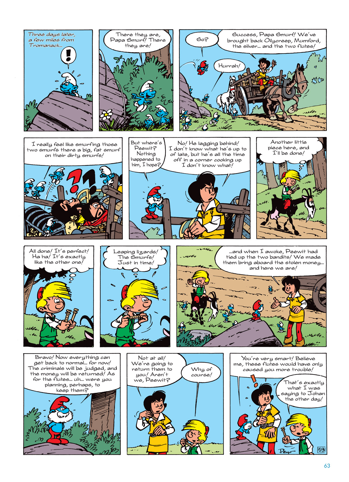 Read online The Smurfs comic -  Issue #2 - 63