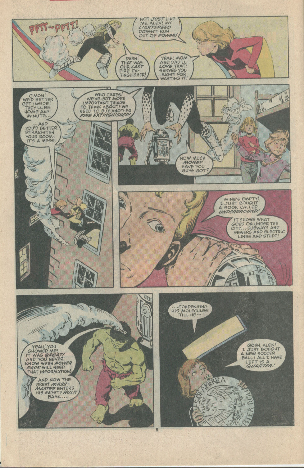 Read online Power Pack (1984) comic -  Issue #11 - 7