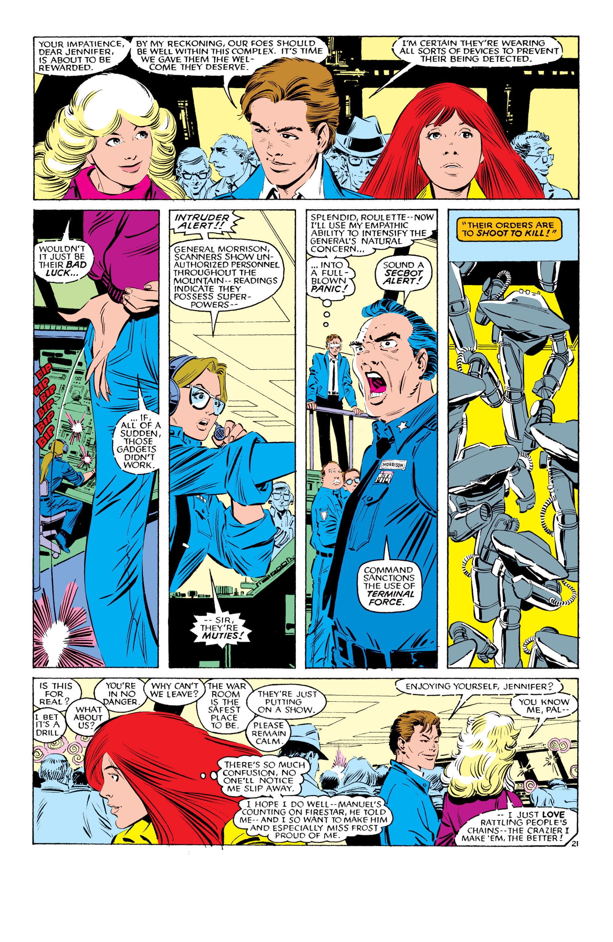 Read online Uncanny X-Men (1963) comic -  Issue #193 - 22