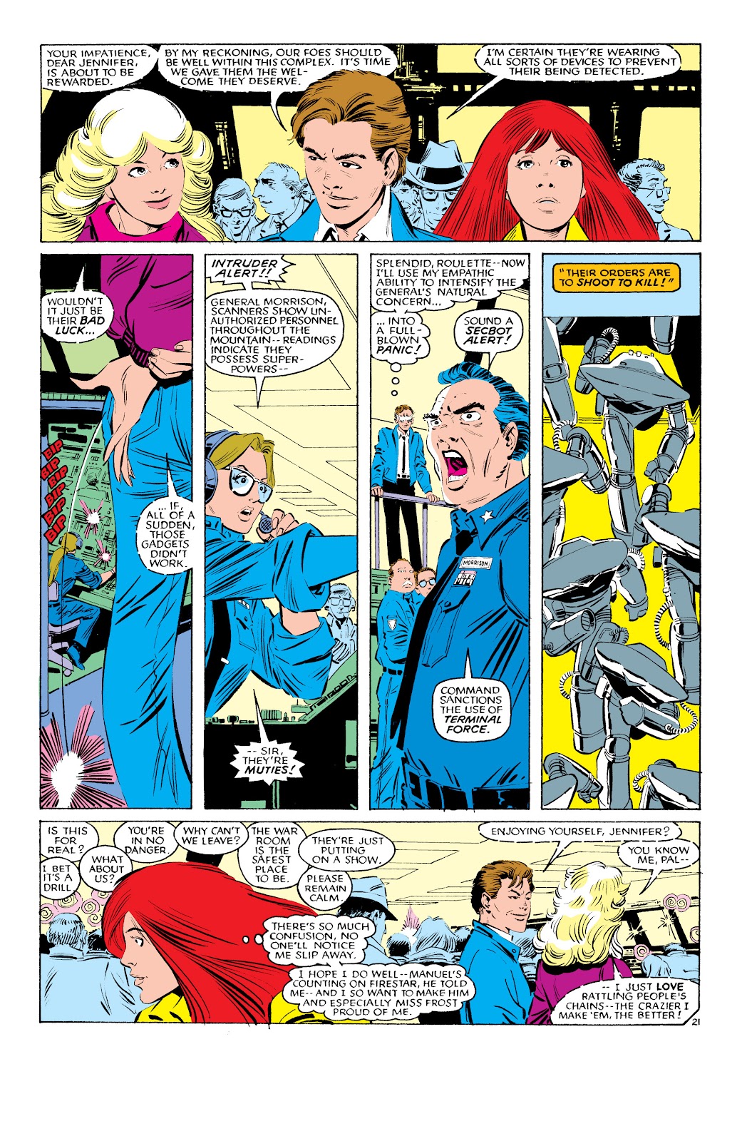 Uncanny X-Men (1963) issue 193 - Page 22