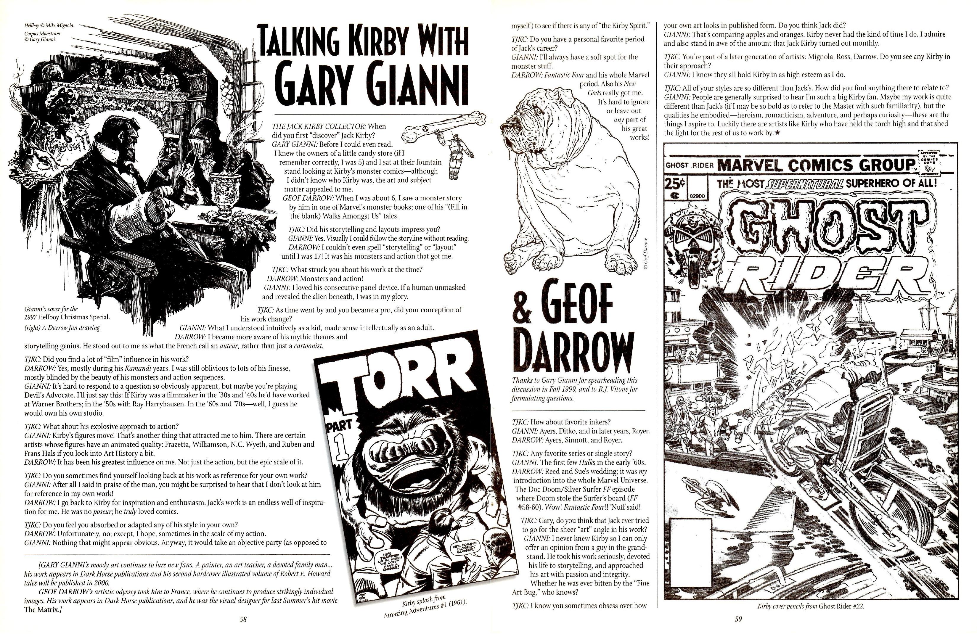Read online The Jack Kirby Collector comic -  Issue #28 - 56