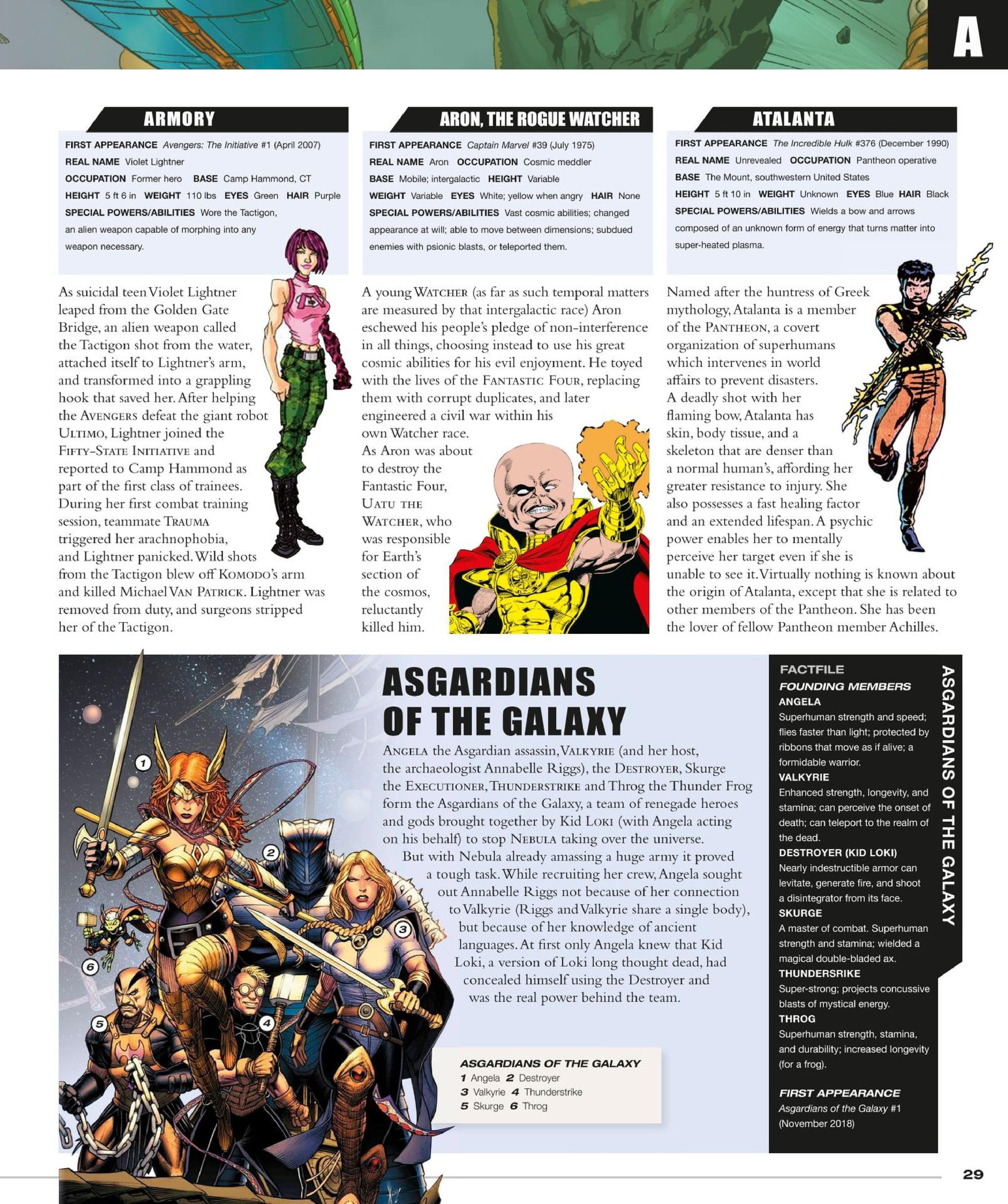 Read online Marvel Encyclopedia, New Edition comic -  Issue # TPB (Part 1) - 31