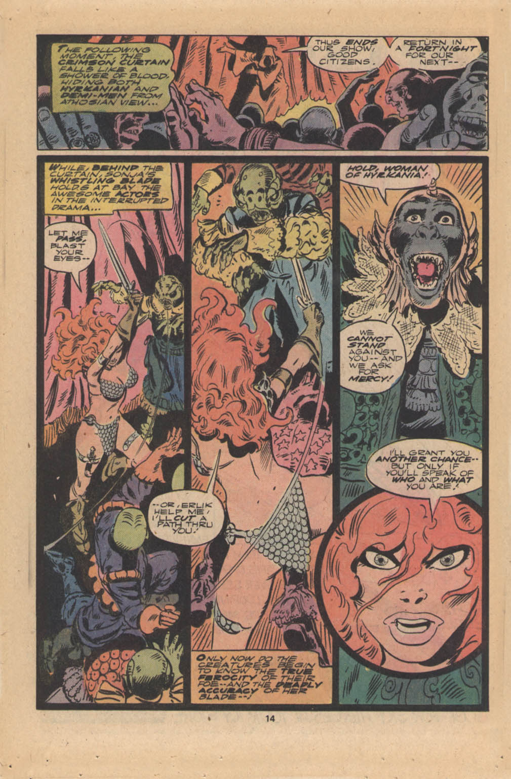 Red Sonja (1977) Issue #4 #4 - English 9