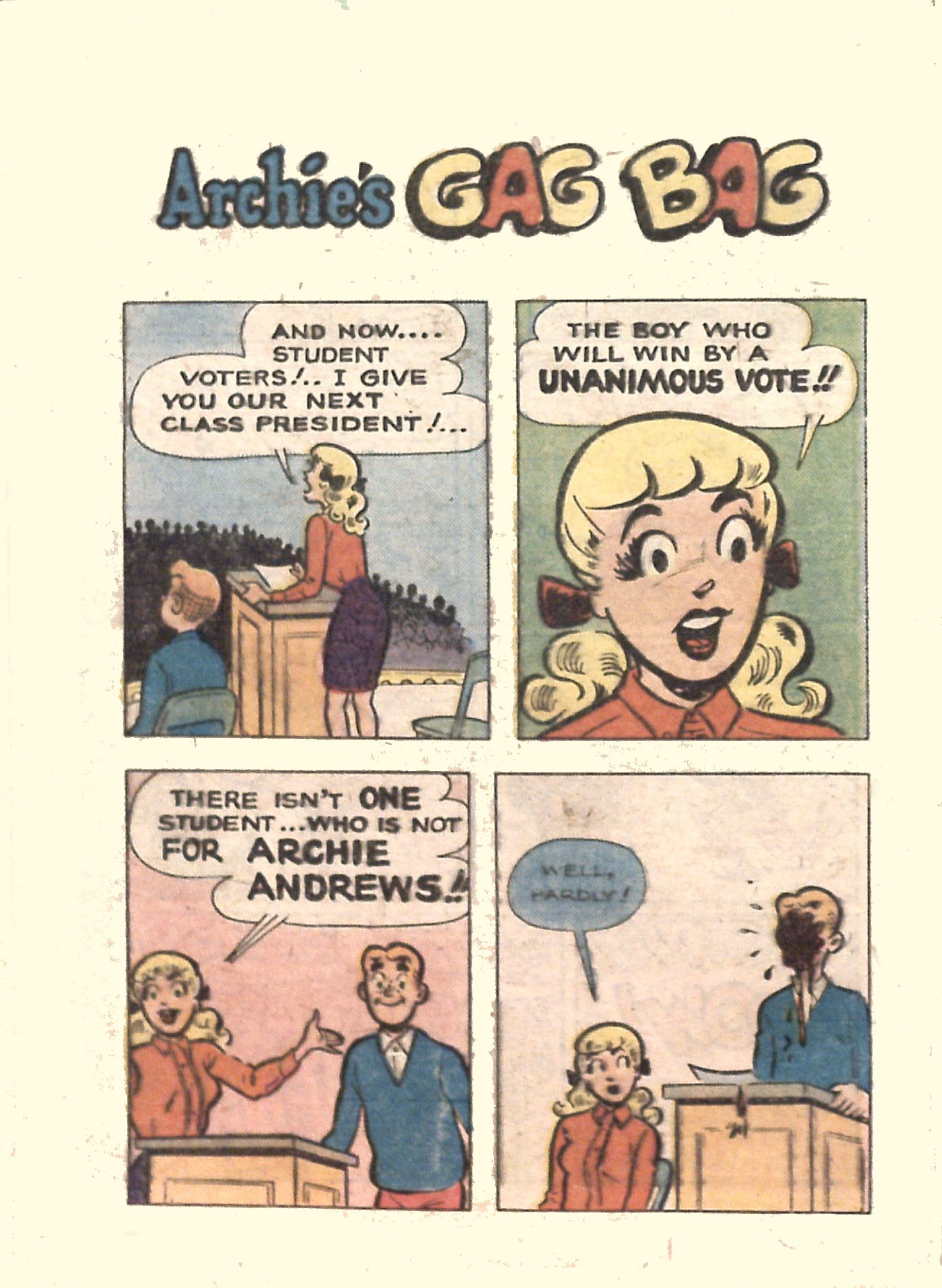 Read online Archie...Archie Andrews, Where Are You? Digest Magazine comic -  Issue #5 - 8