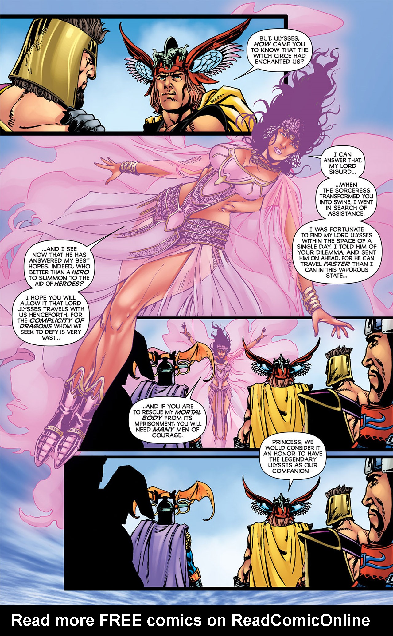 Read online Kirby: Genesis - Dragonsbane comic -  Issue #2 - 7