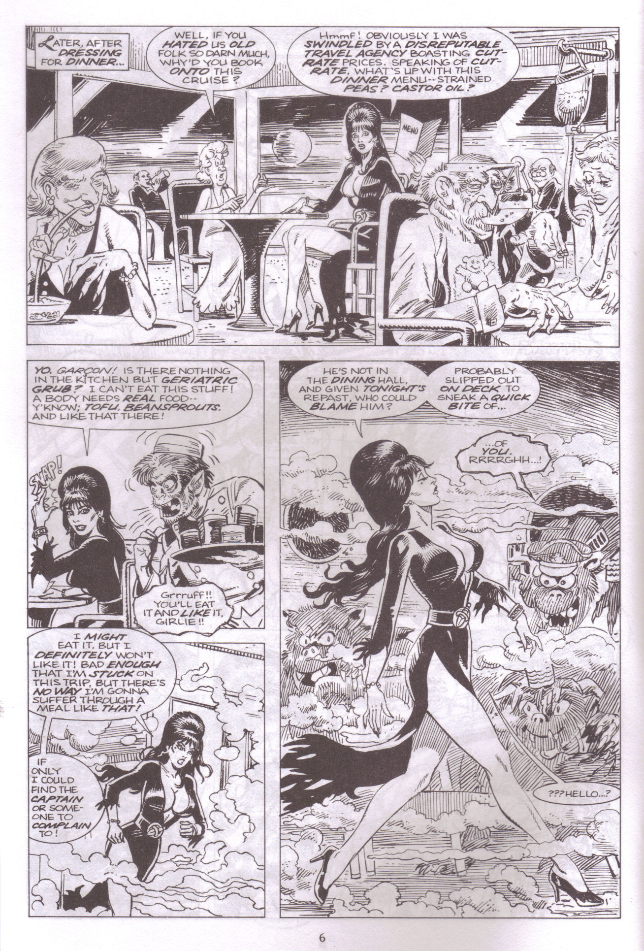 Read online Elvira, Mistress of the Dark comic -  Issue #53 - 8