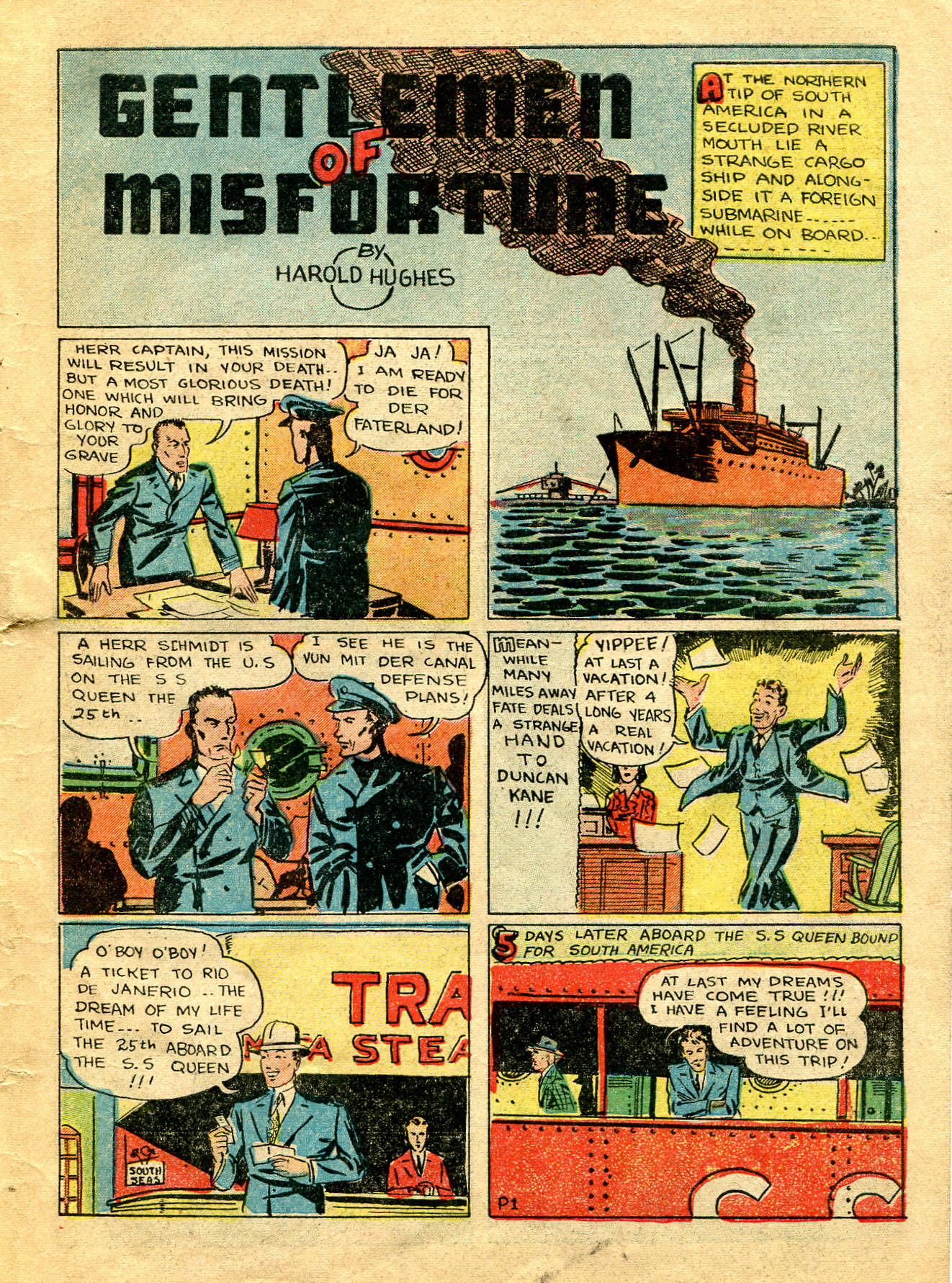 Read online Super Spy (1940) comic -  Issue #2 - 50