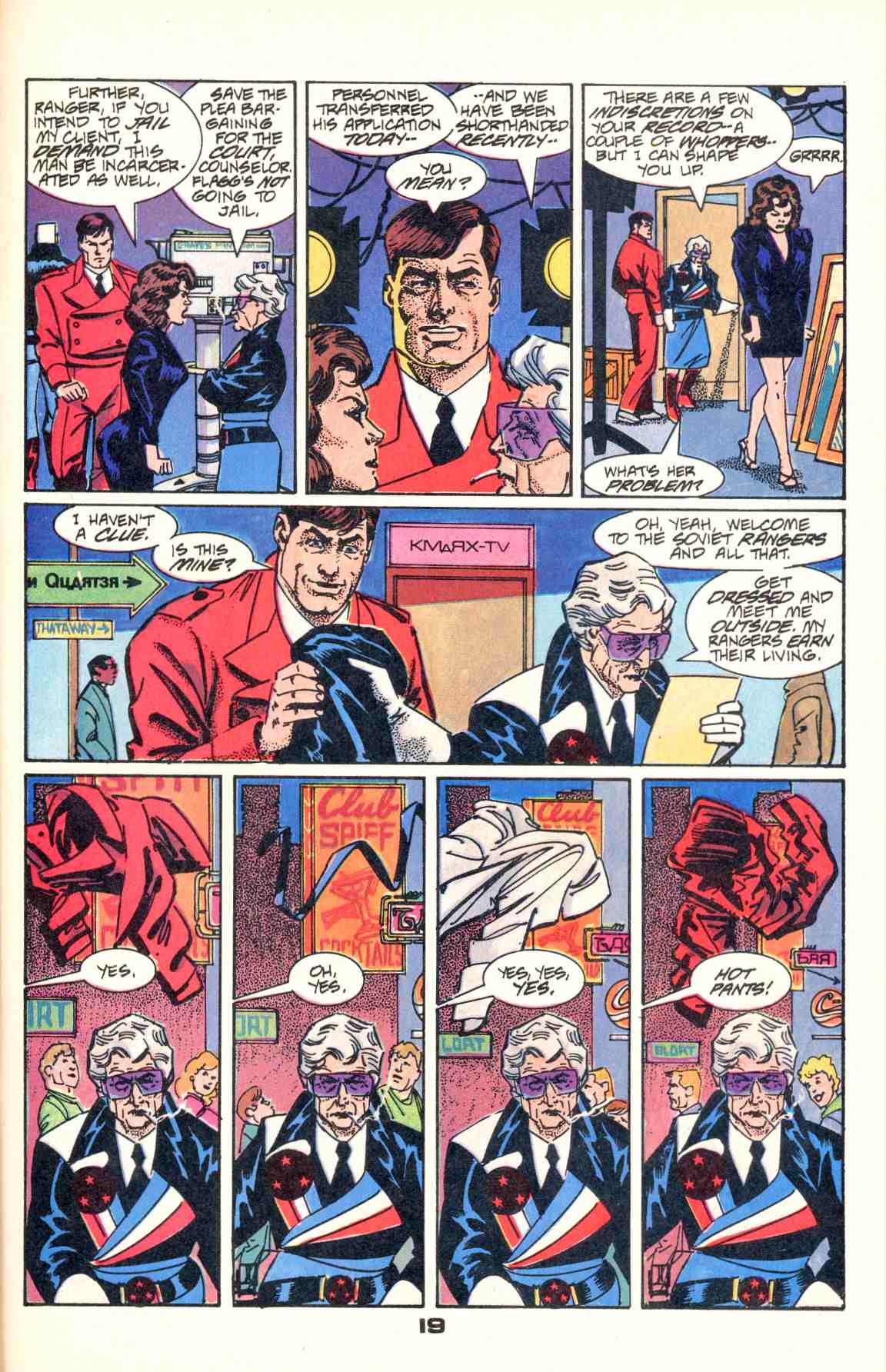 Read online Howard Chaykin's American Flagg comic -  Issue #5 - 24