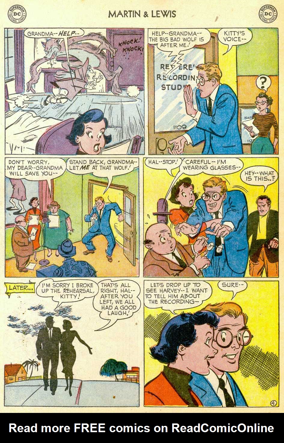 Read online The Adventures of Dean Martin and Jerry Lewis comic -  Issue #6 - 40