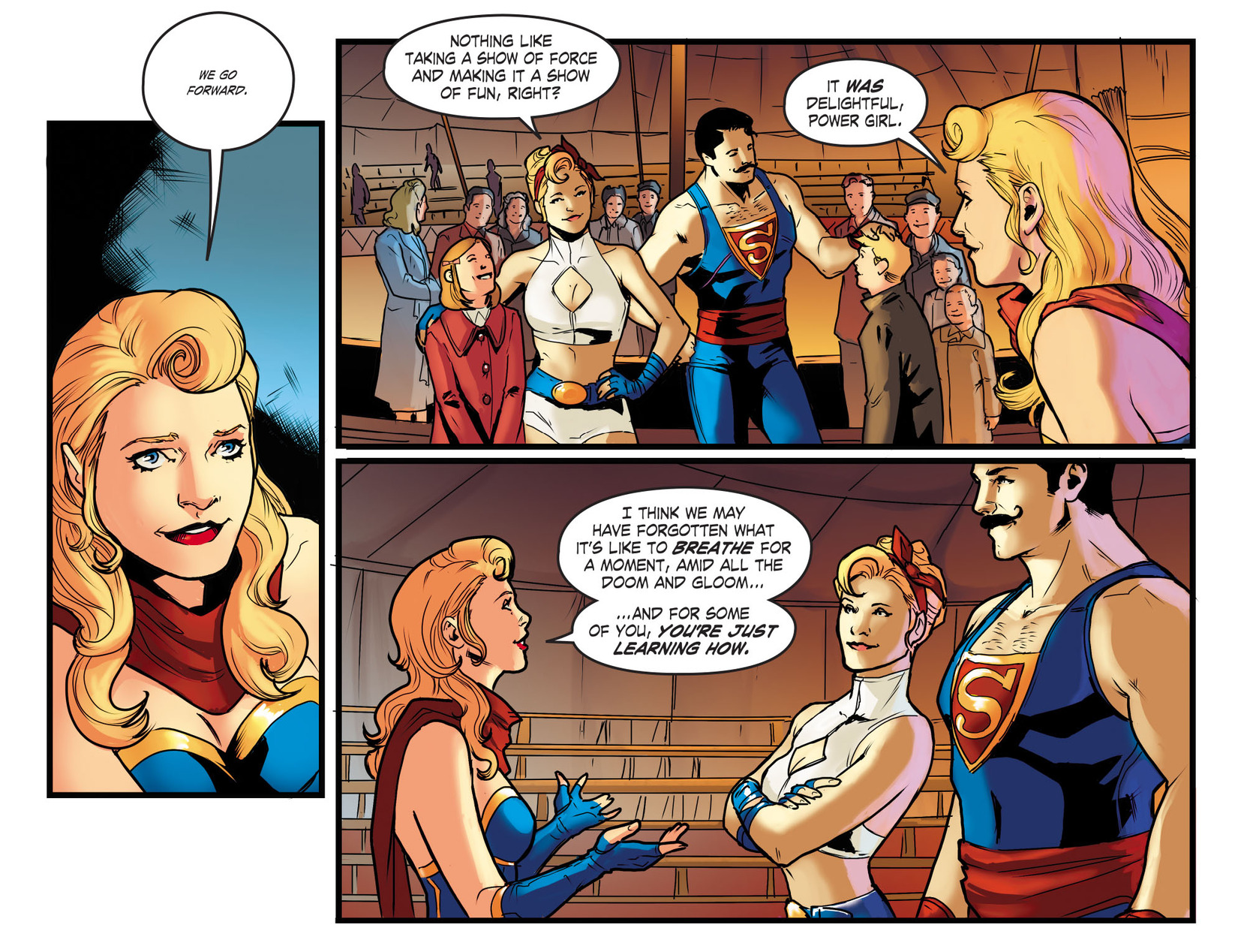 Read online DC Comics: Bombshells comic -  Issue #88 - 13