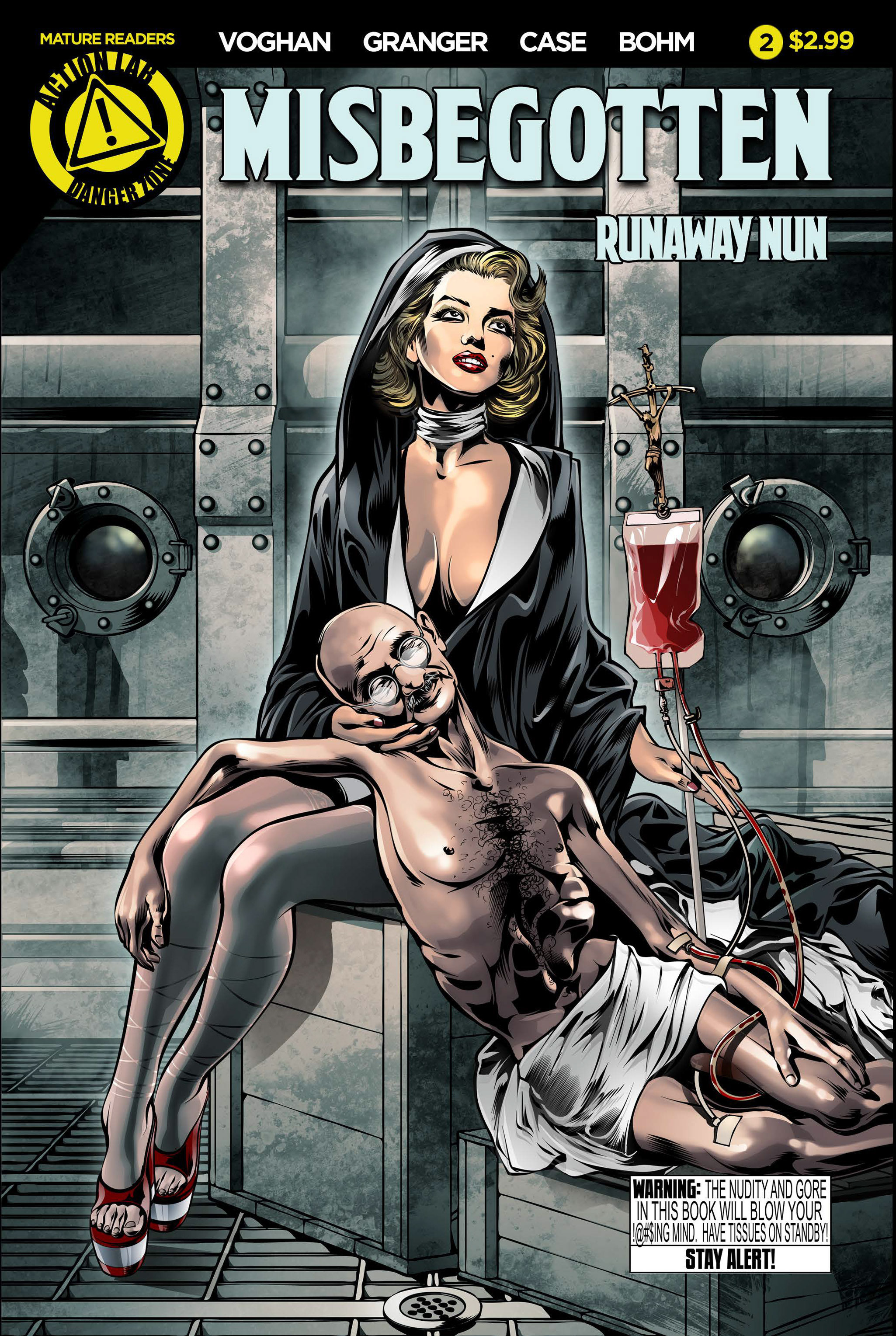 Read online Misbegotten: Runaway Nun comic -  Issue #2 - 1