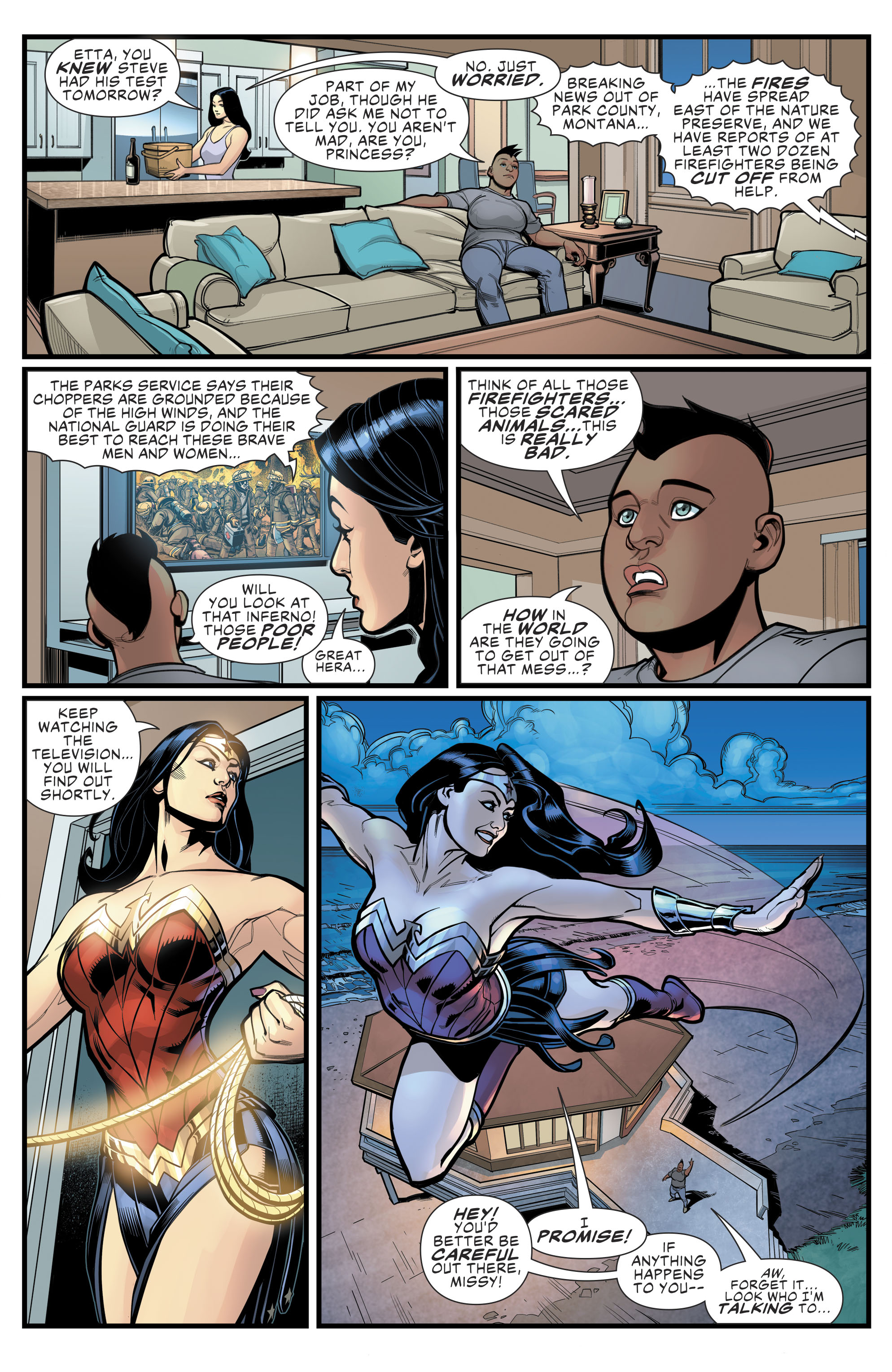 Read online Wonder Woman: Come Back To Me comic -  Issue #1 - 6