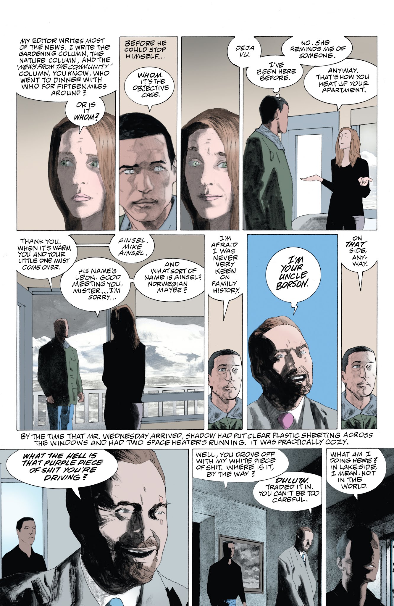 Read online American Gods: My Ainsel comic -  Issue #3 - 4