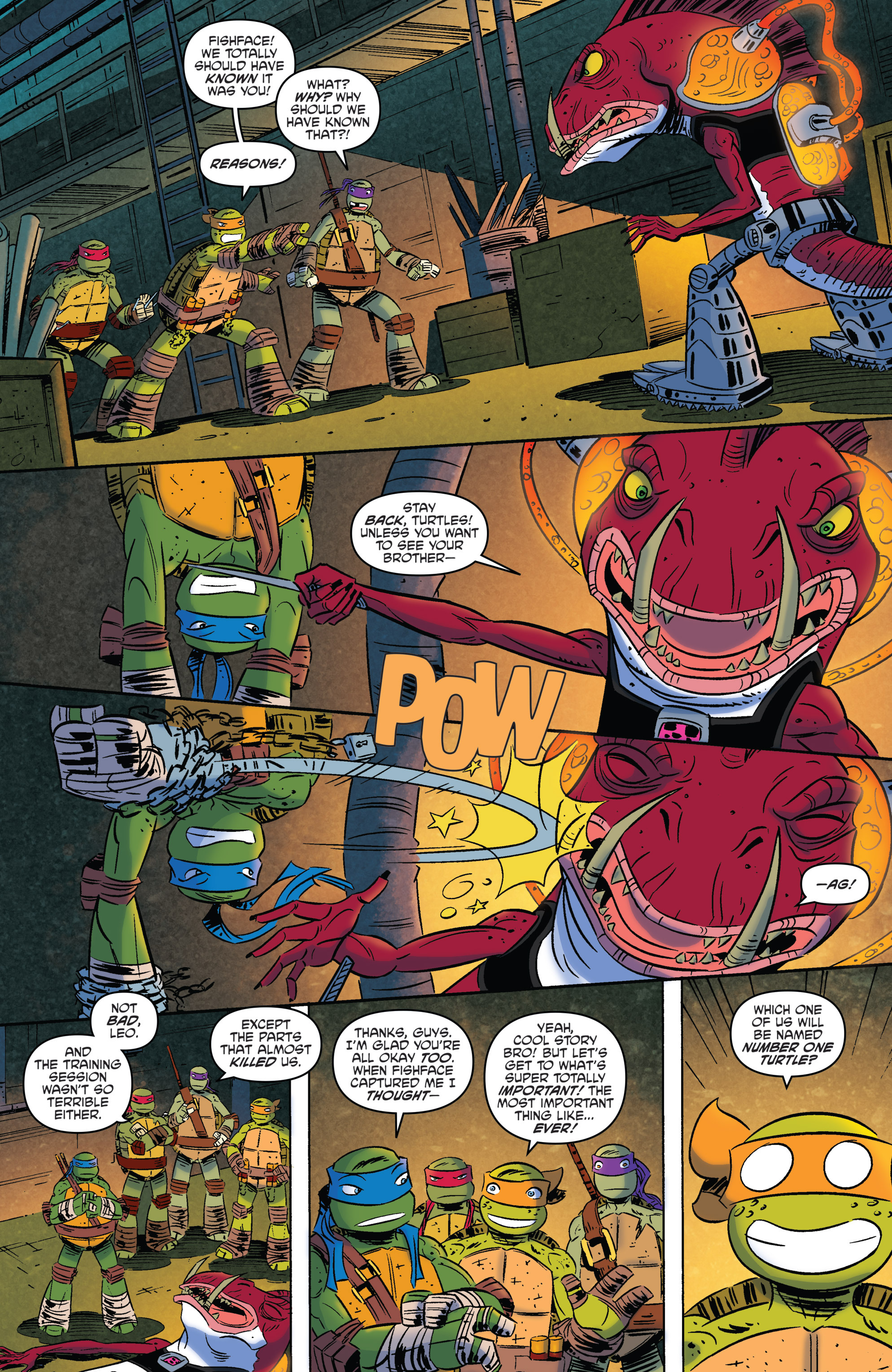 Read online Teenage Mutant Ninja Turtles New Animated Adventures comic -  Issue #15 - 11