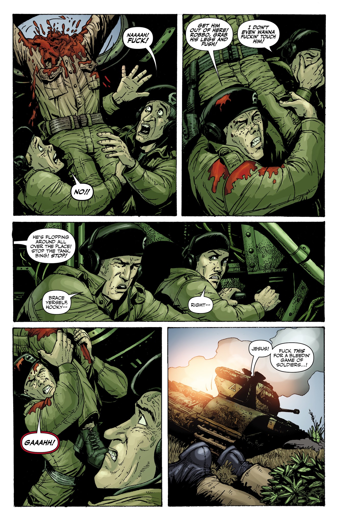 Read online Battlefields: The Tankies comic -  Issue # TPB - 9