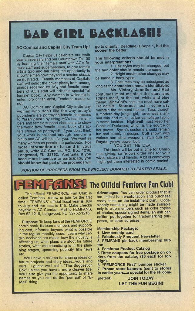 Femforce Issue #84 #84 - English 7