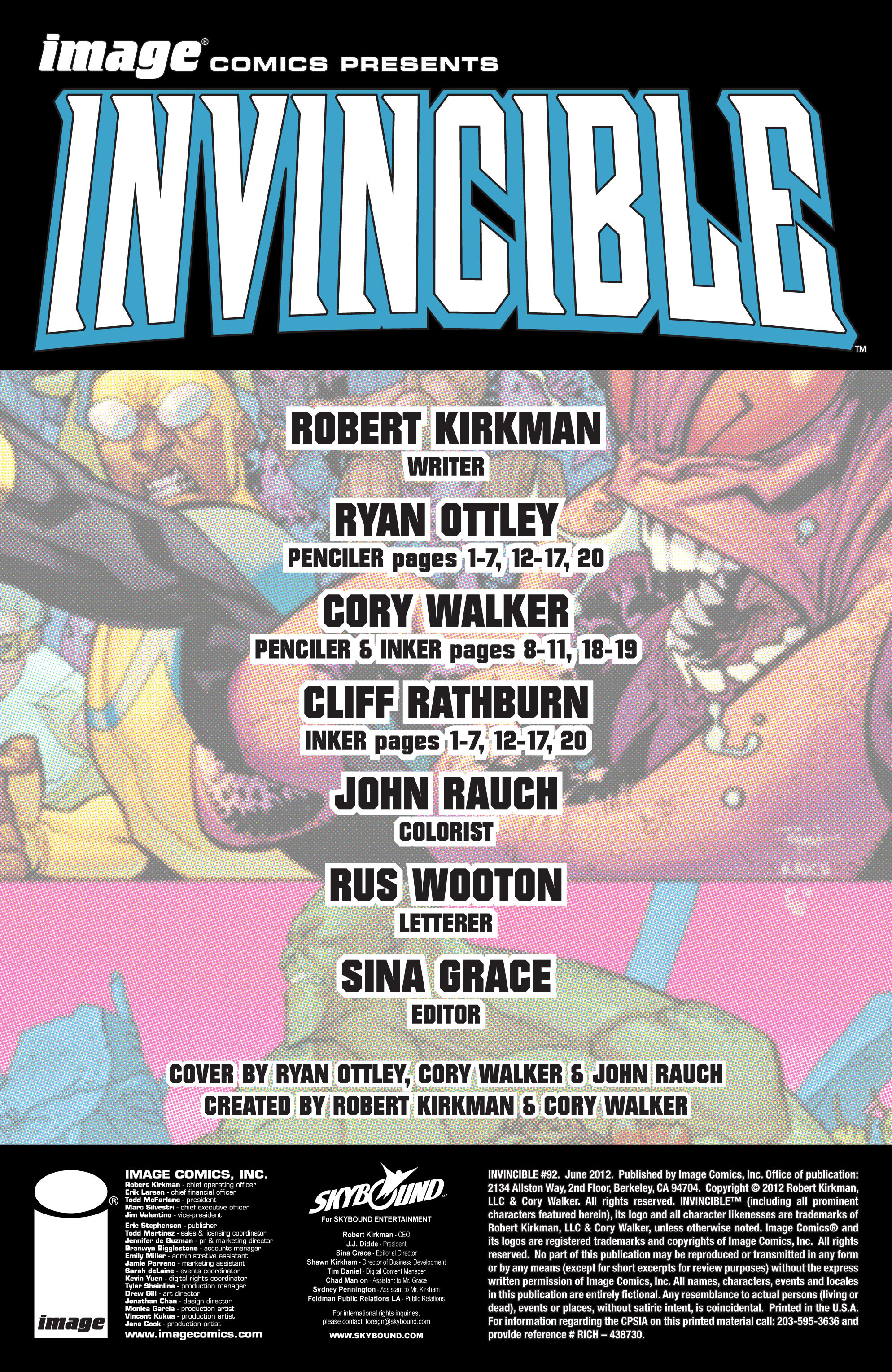 Read online Invincible comic -  Issue #92 - 2