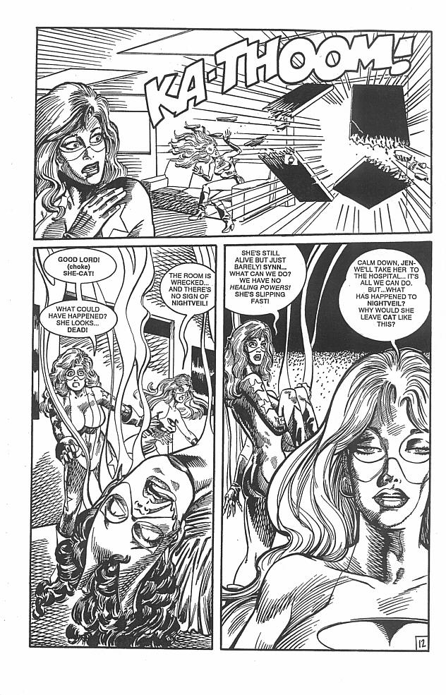 Read online Femforce: Rampaging She-Cat! comic -  Issue # Full - 35