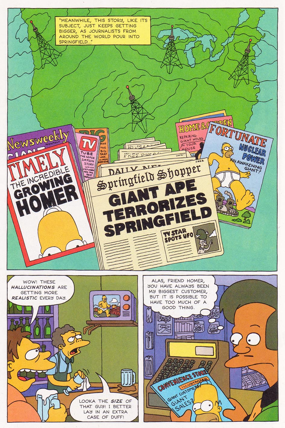 Read online Simpsons Comics comic -  Issue #1 - 14