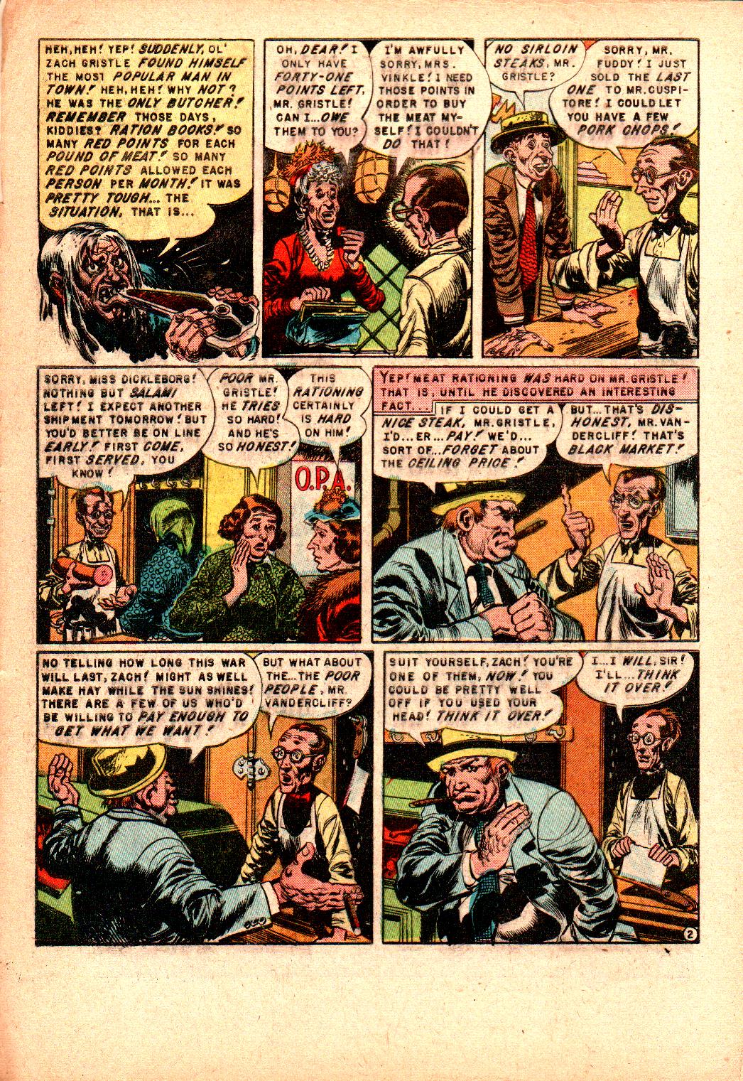 Read online Tales From The Crypt (1950) comic -  Issue #32 - 5