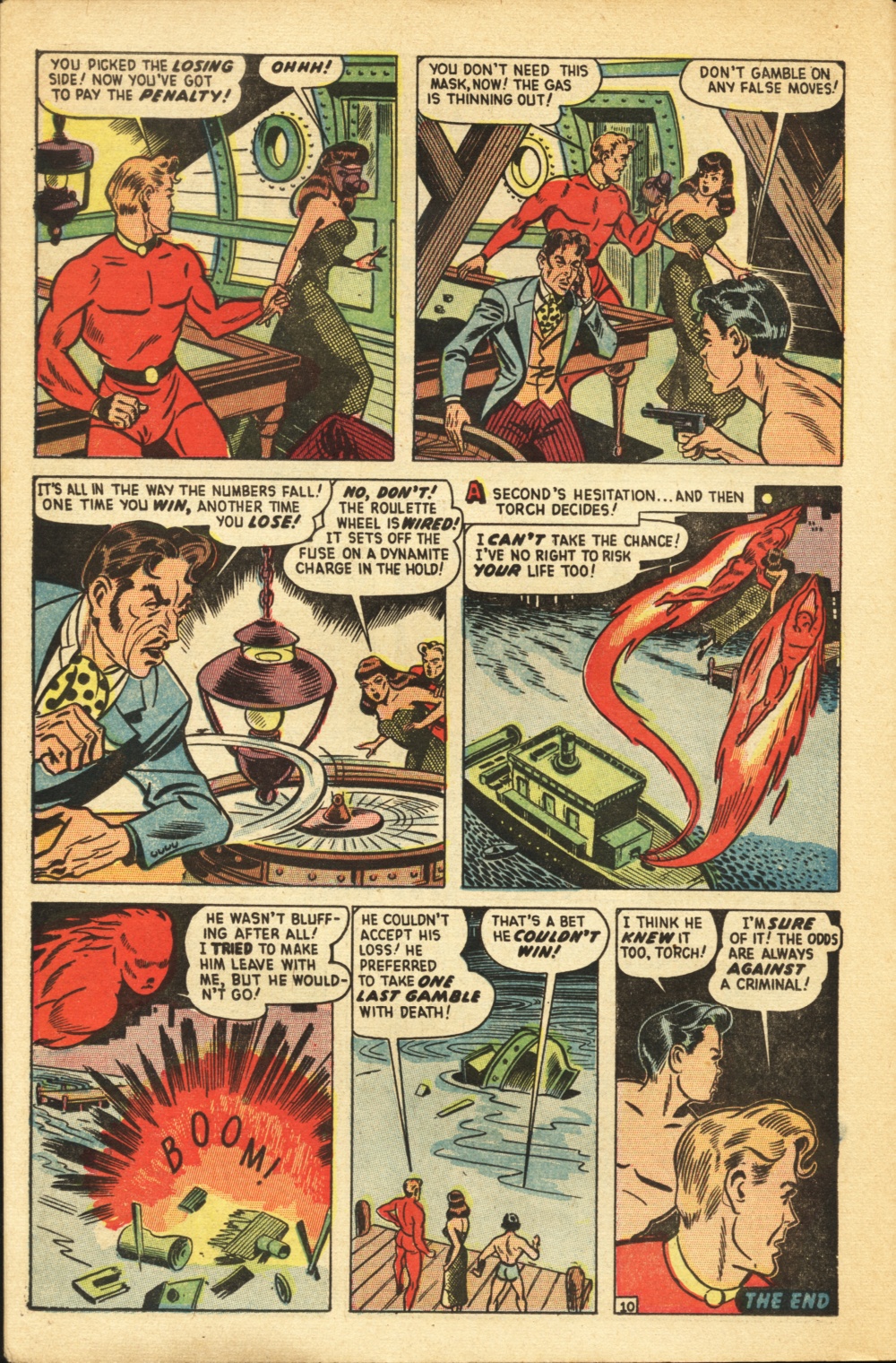 Read online The Human Torch (1940) comic -  Issue #31 - 12