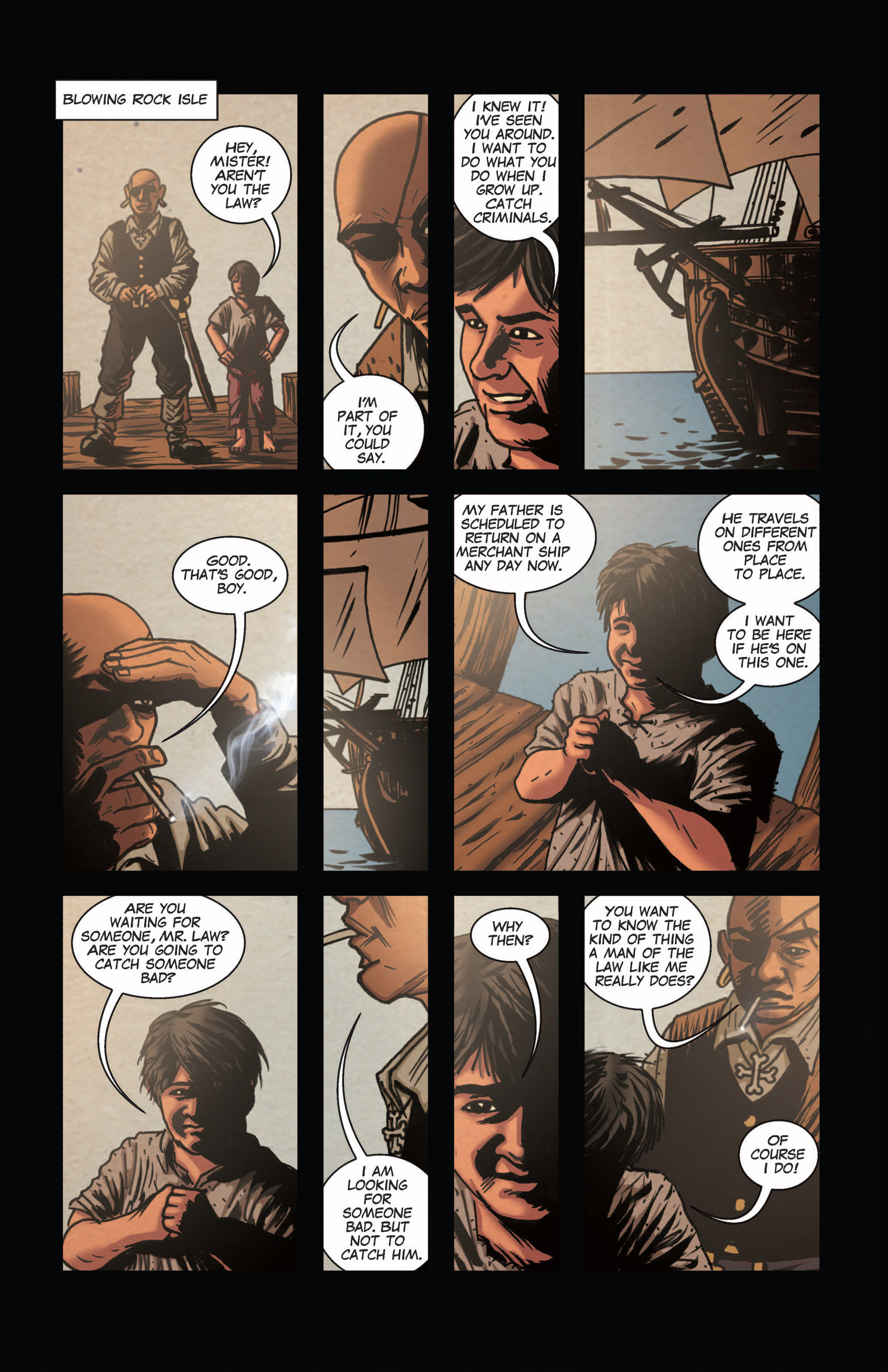 Read online Pirate Eye: Exiled From Exile comic -  Issue #1 - 3