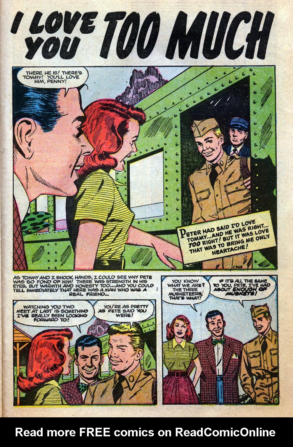 Read online Love Romances comic -  Issue #32 - 27