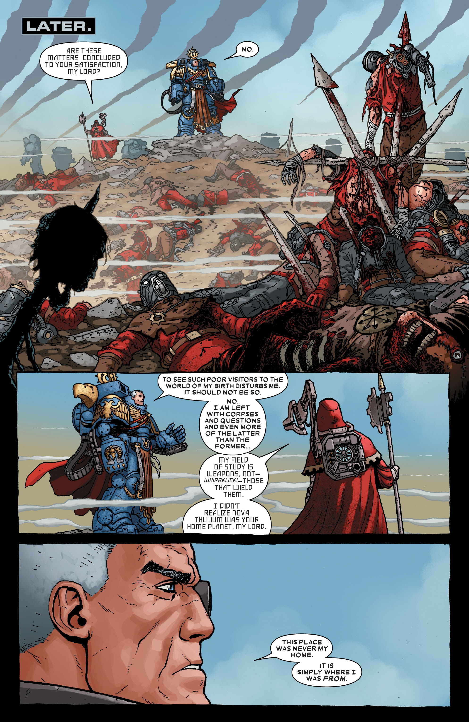 Read online Warhammer 40,000: Marneus Calgar comic -  Issue #1 - 12