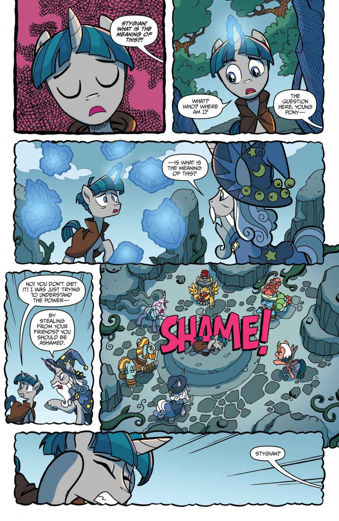 Read online My Little Pony: Nightmare Knights comic -  Issue #4 - 5