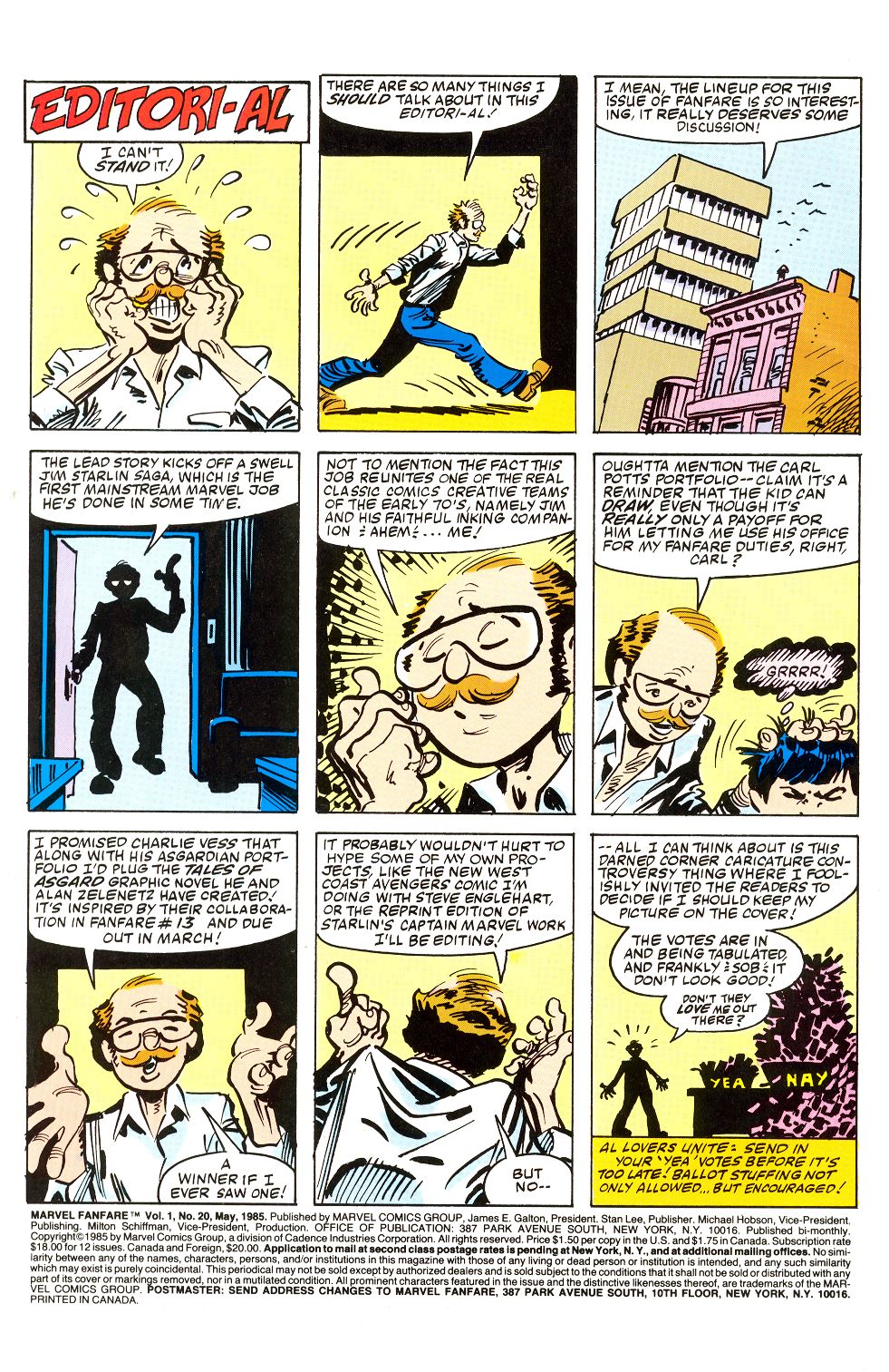 Read online Marvel Fanfare (1982) comic -  Issue #20 - 2